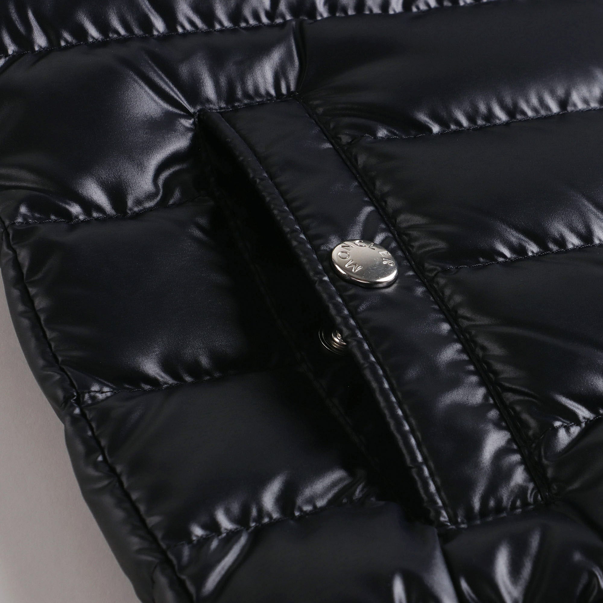 Baby Boys & Girls Navy "COURONNE" Padded Down Gilet