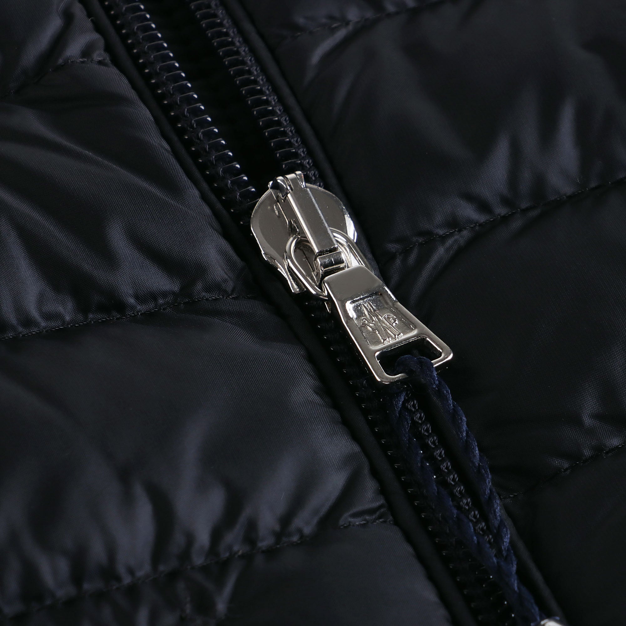 Baby Girls Navy "LANS" Padded Down Jacket