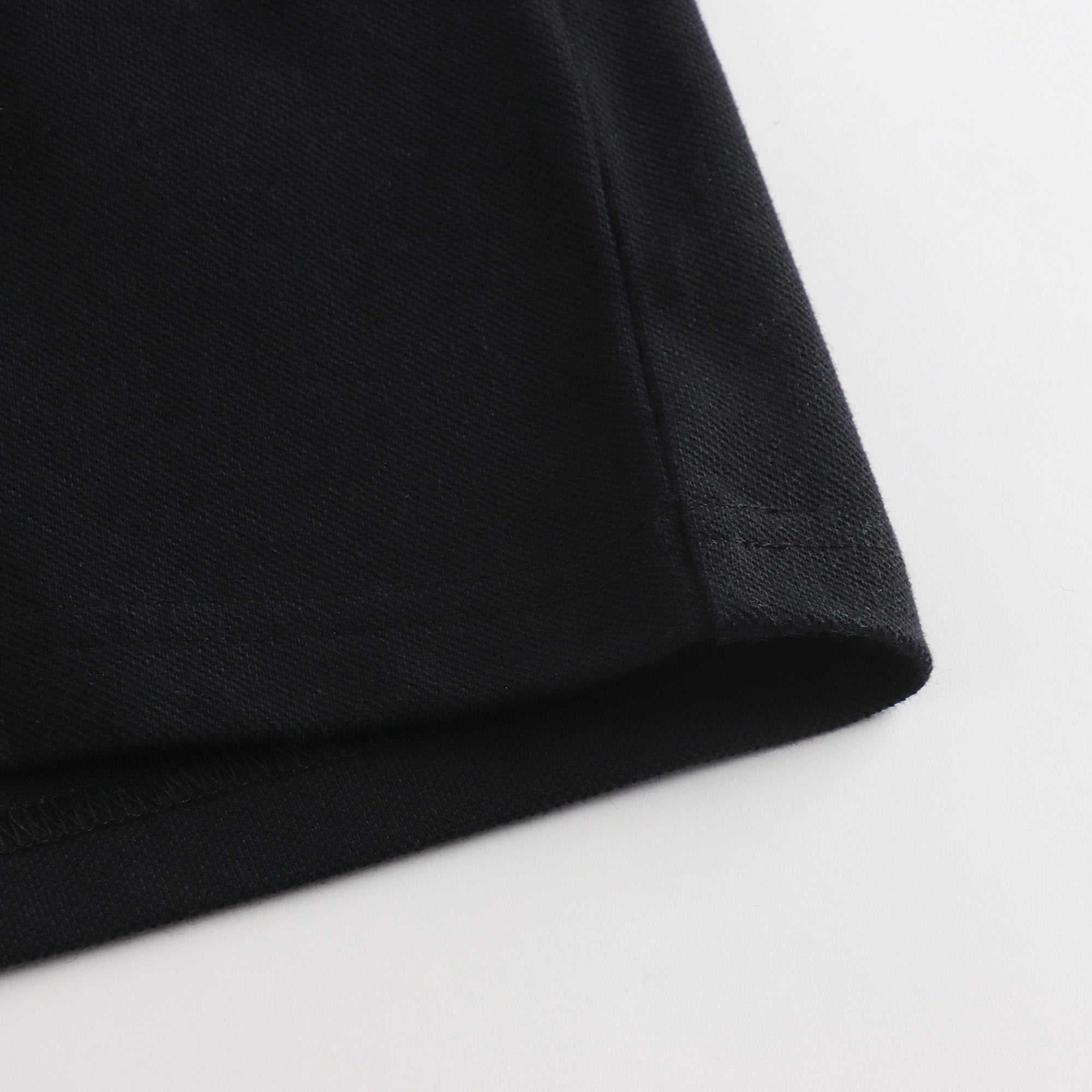 Boys Black Cotton Polo Shirt