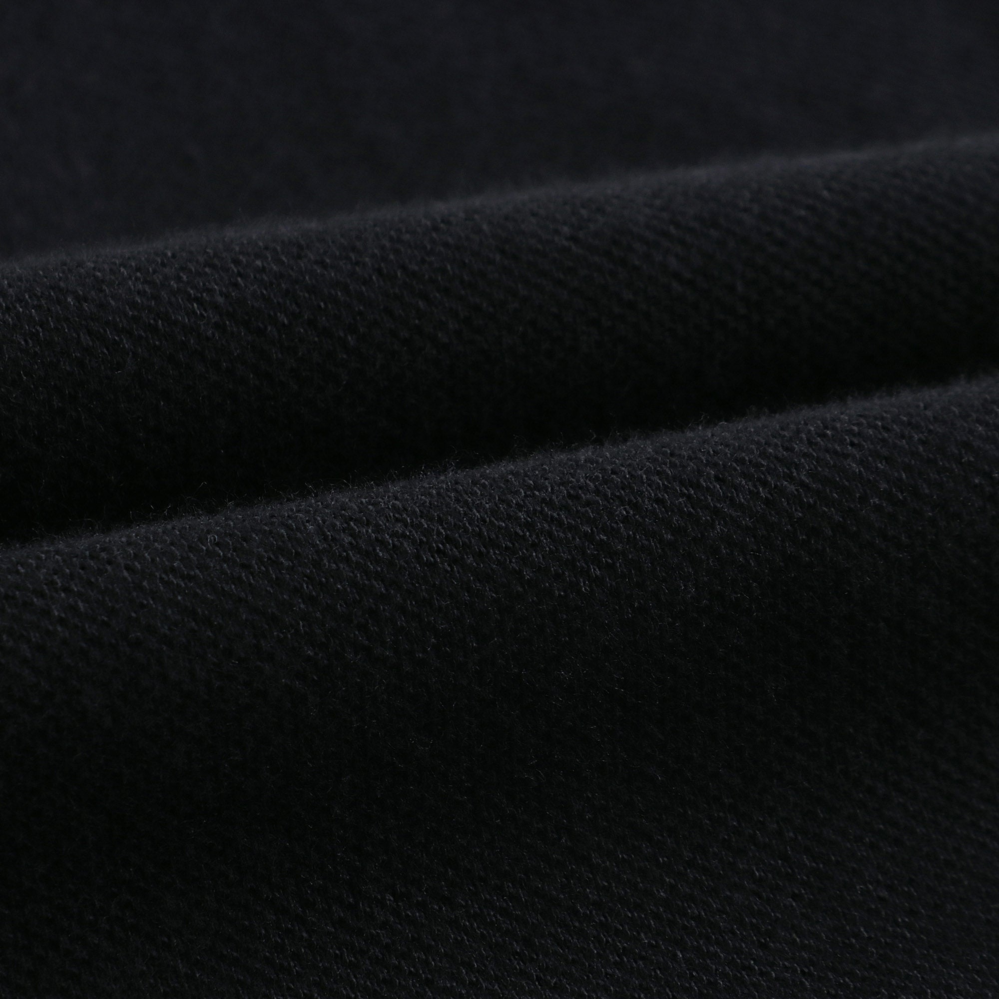 Boys Black Cotton Polo Shirt