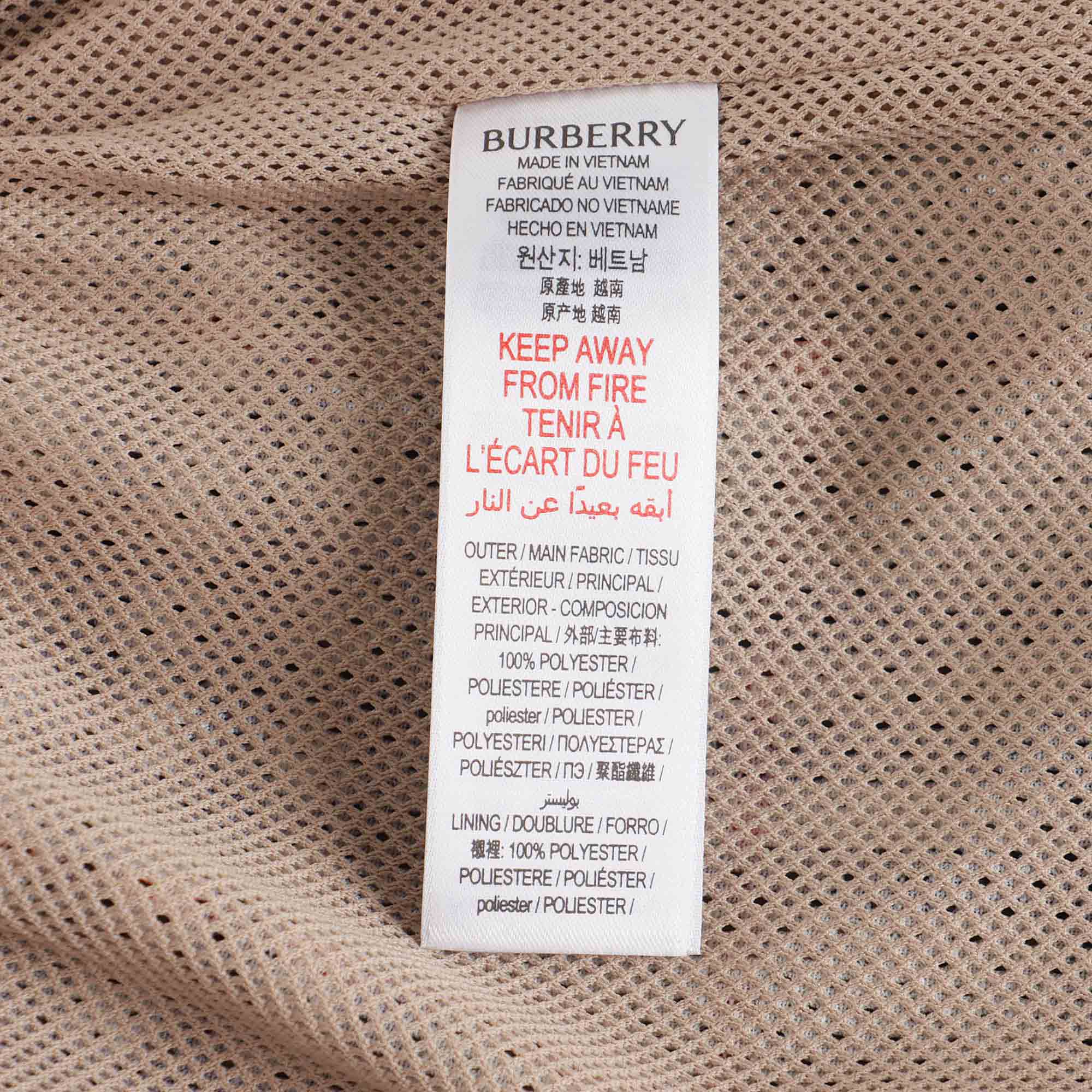 Boys Beige Check Shorts