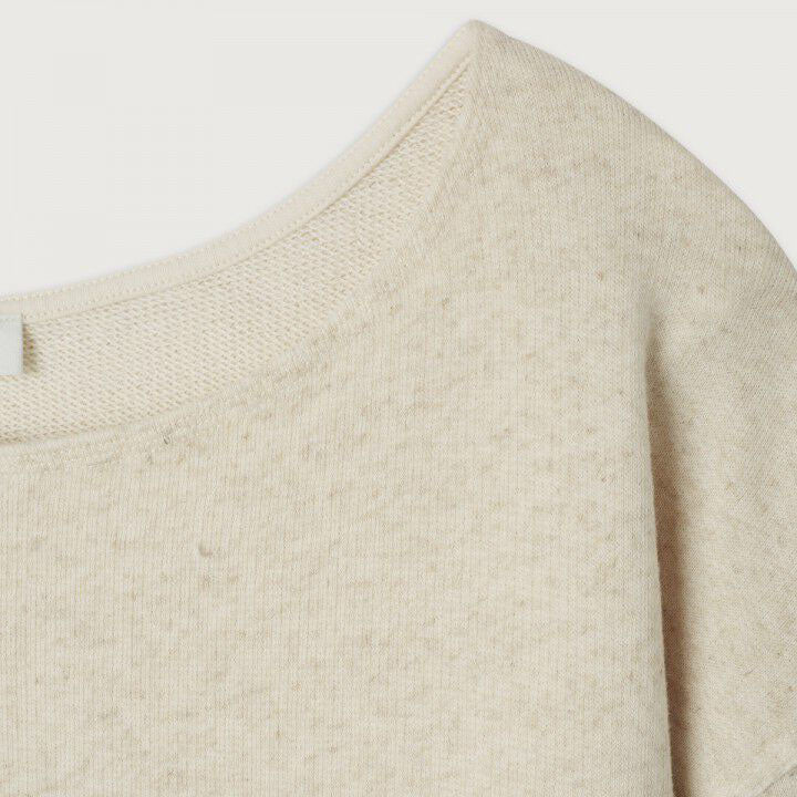 Women Beige Cotton Sweater