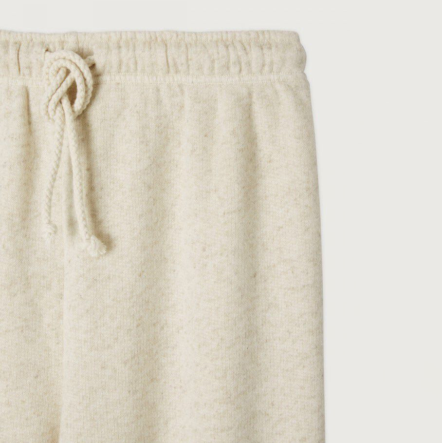 Girls Ivory Cotton Trousers