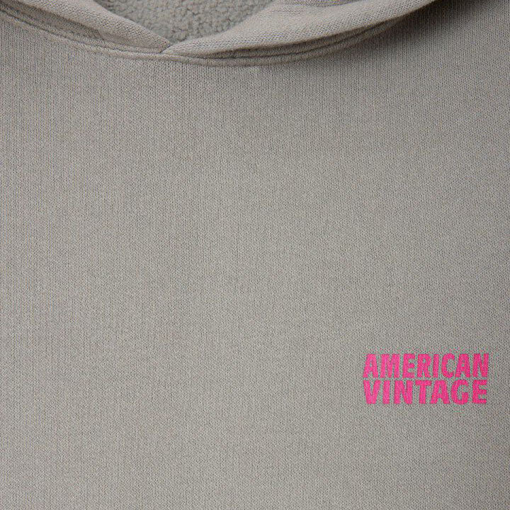 Women Grey Hooded Cotton Sweatshirt