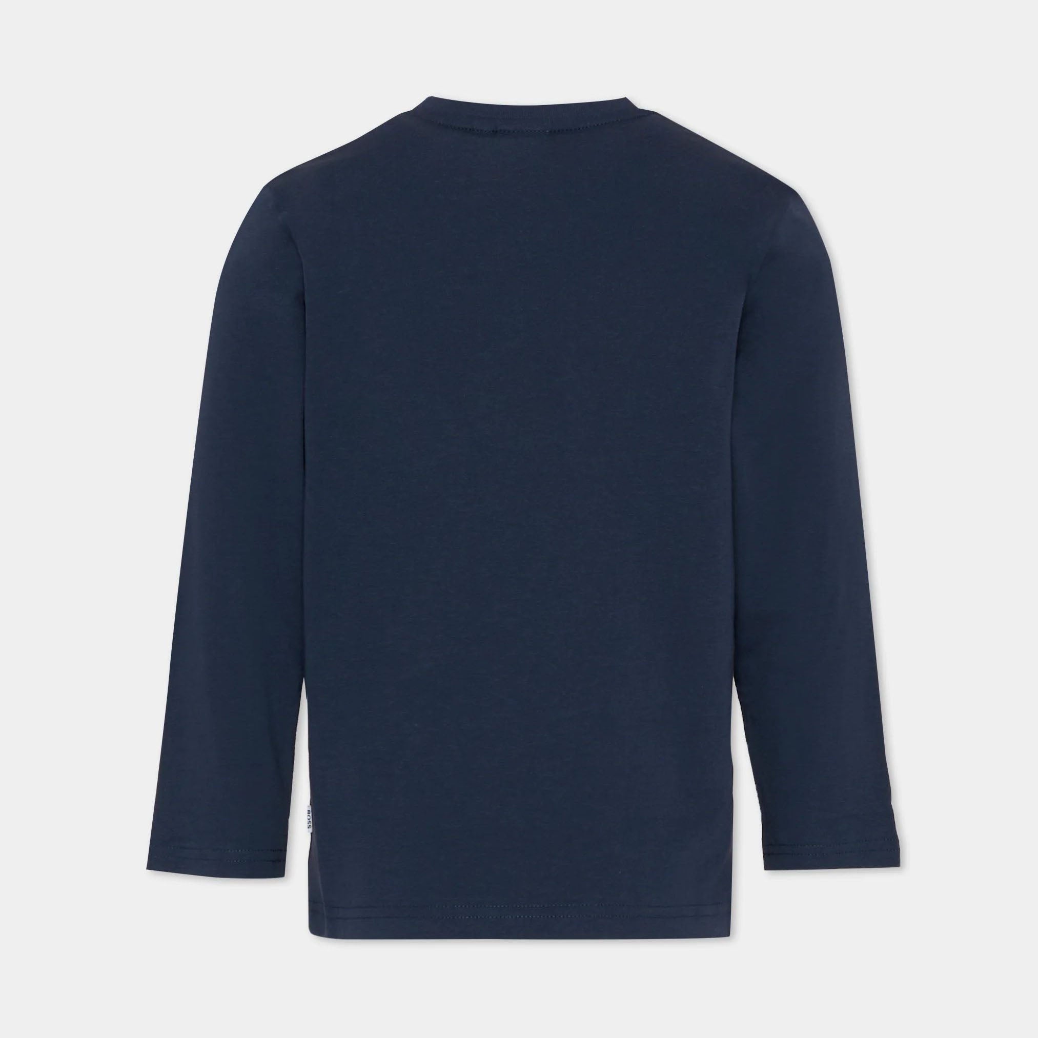 Boys Blue Cotton T-Shirt