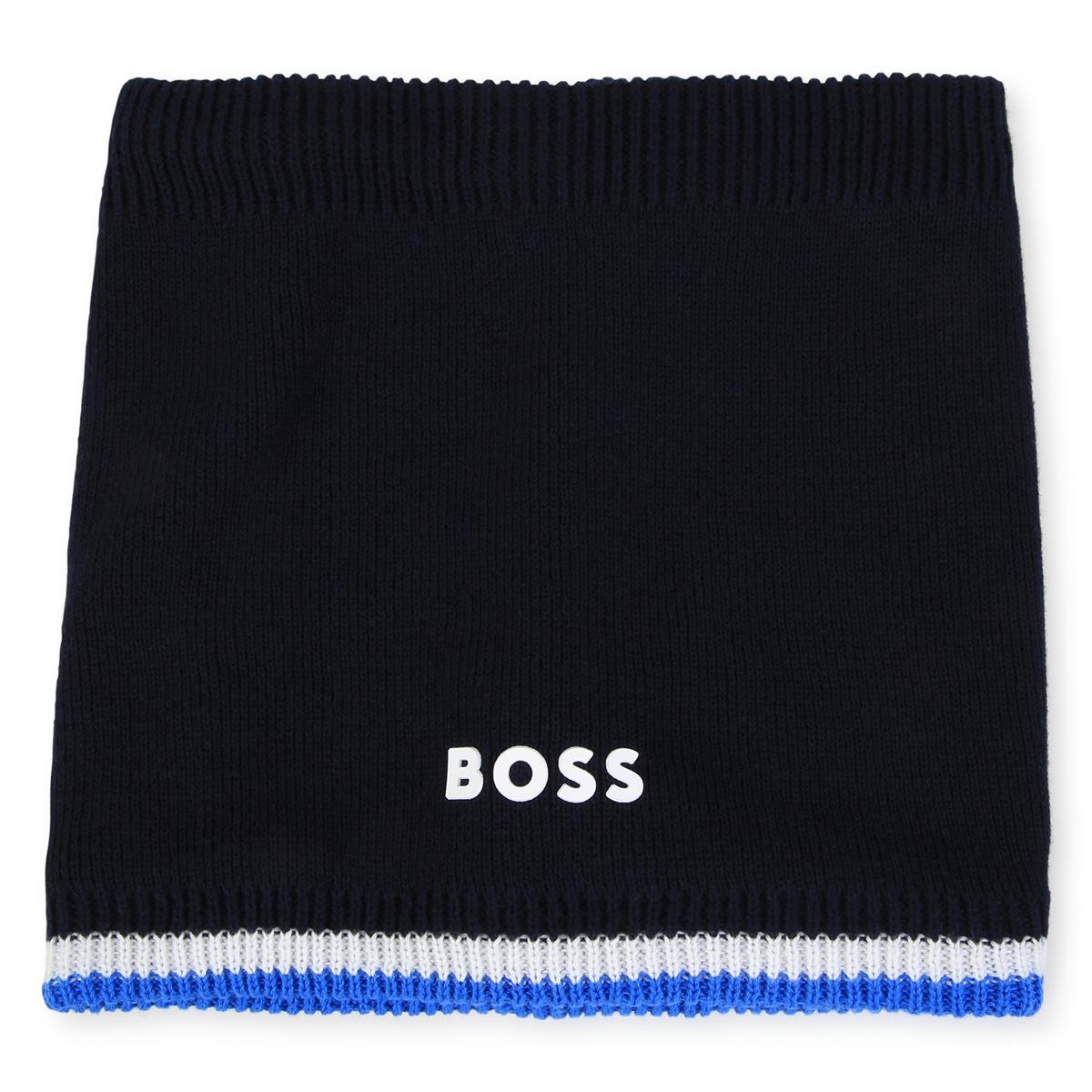 Boys Blue Logo Scarf