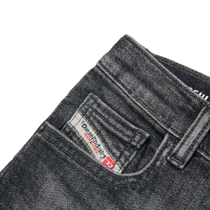 Girls Denim Black Shorts