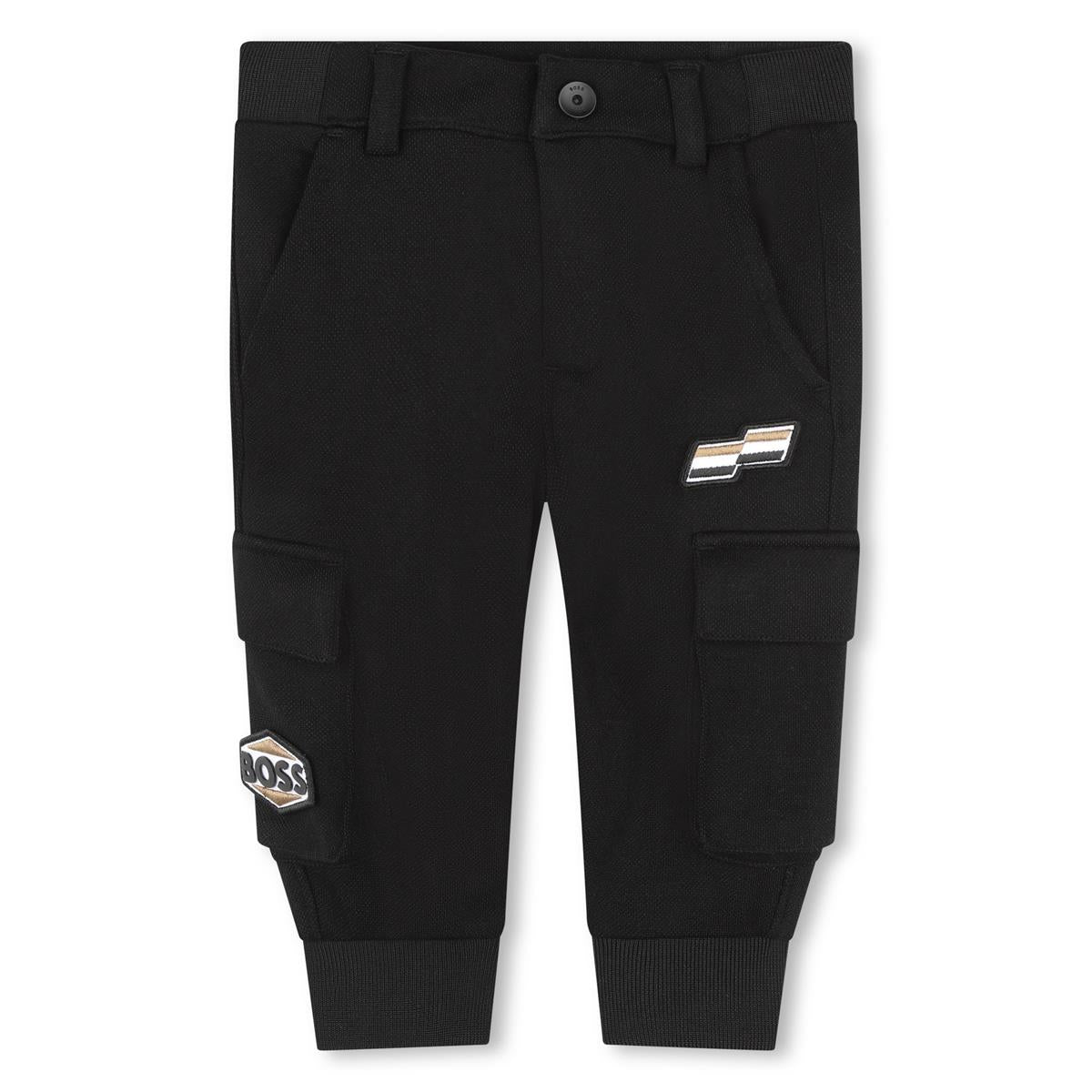 Baby Boys Black Trousers