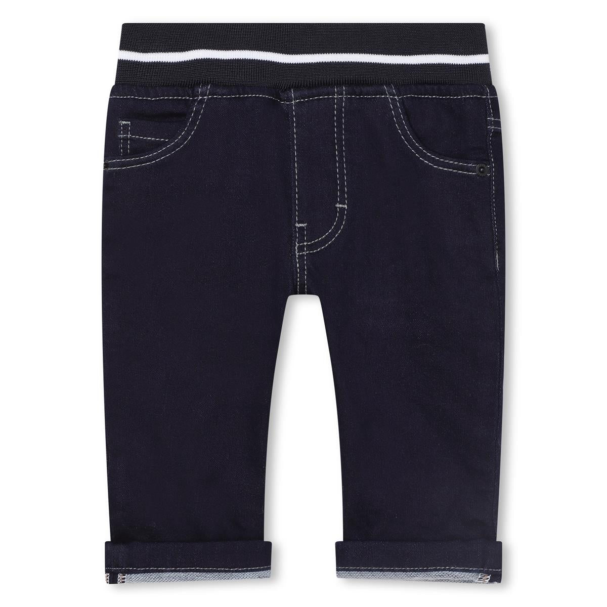 Baby Boys Blue Denim Trousers