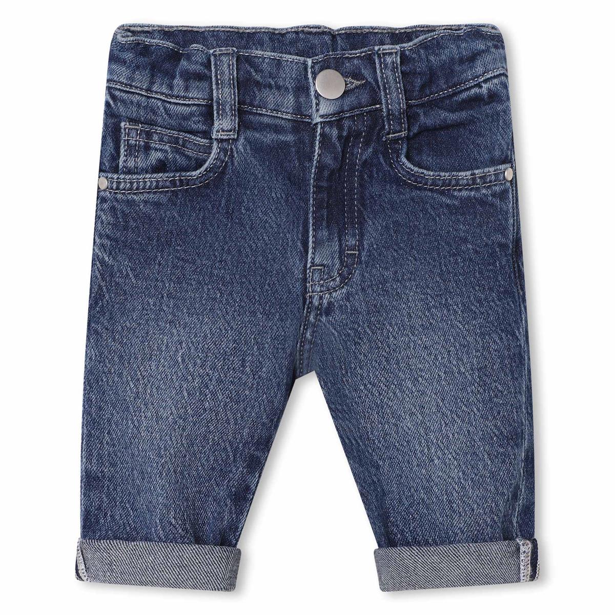 Baby Boys Blue Denim Trousers