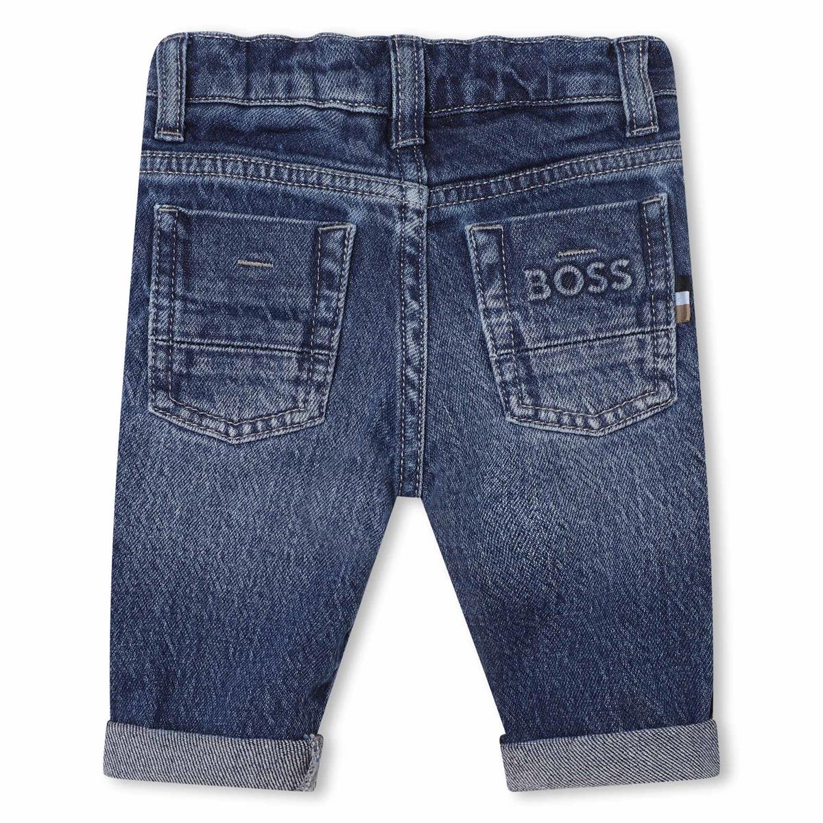 Baby Boys Blue Denim Trousers