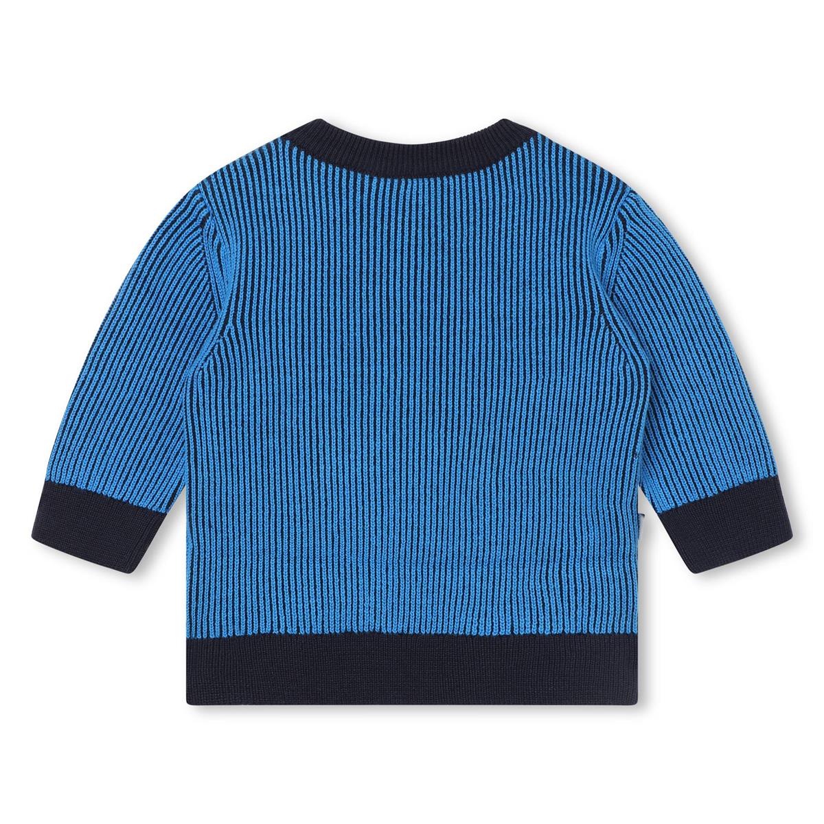 Baby Boys Blue Logo Sweater