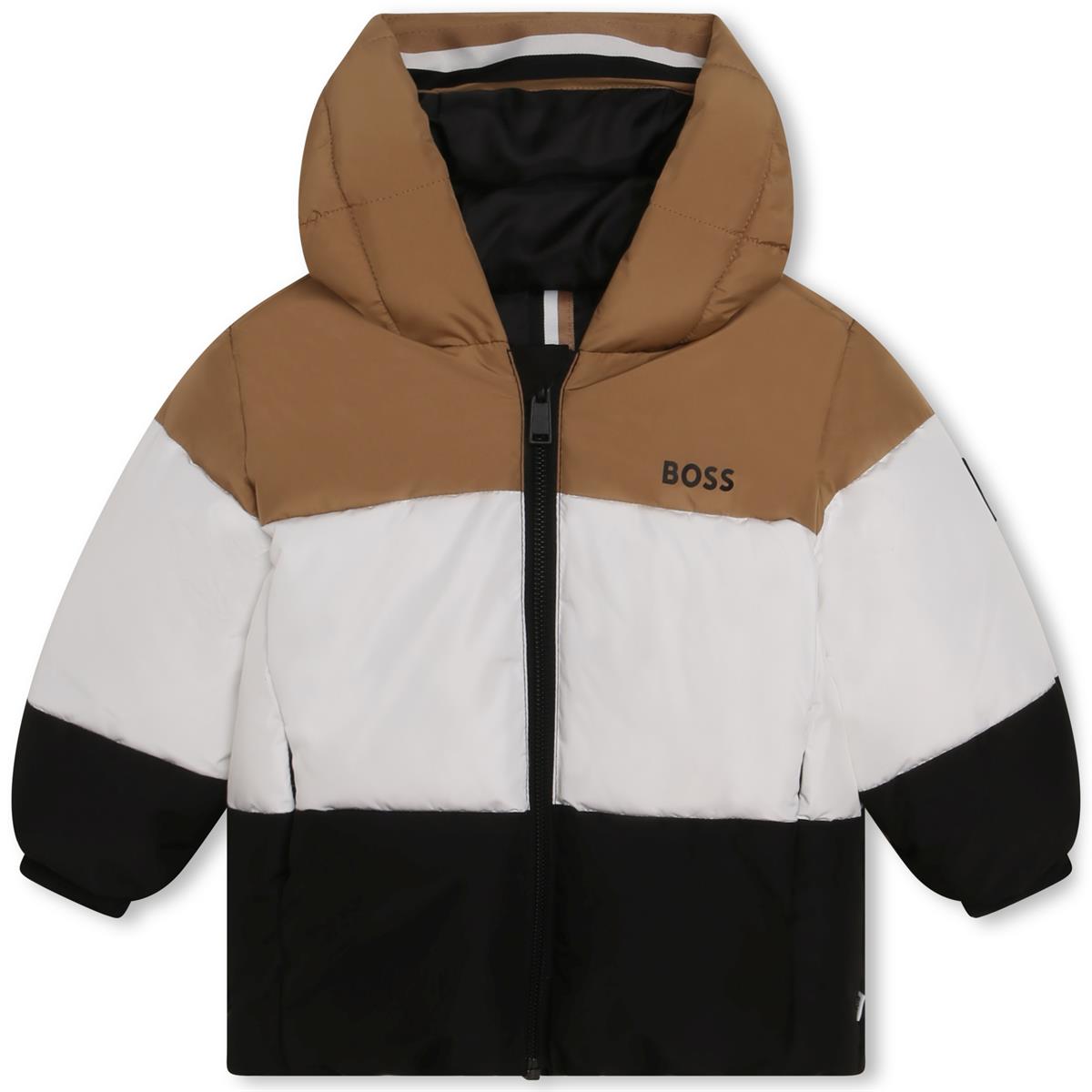 Baby Boys Black Padded Jacket