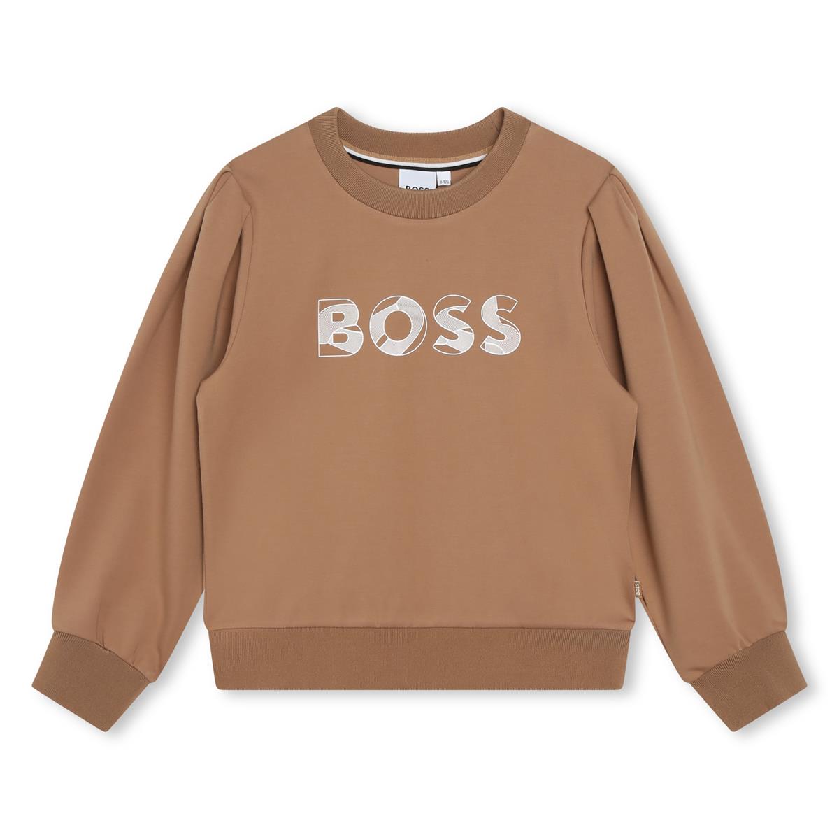 Girls Camel Logo Cotton Sweatshirt