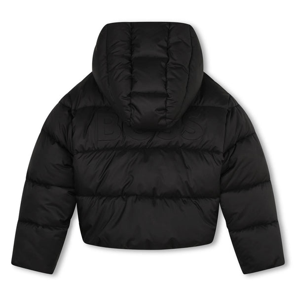 Girls Black Padded Jacket