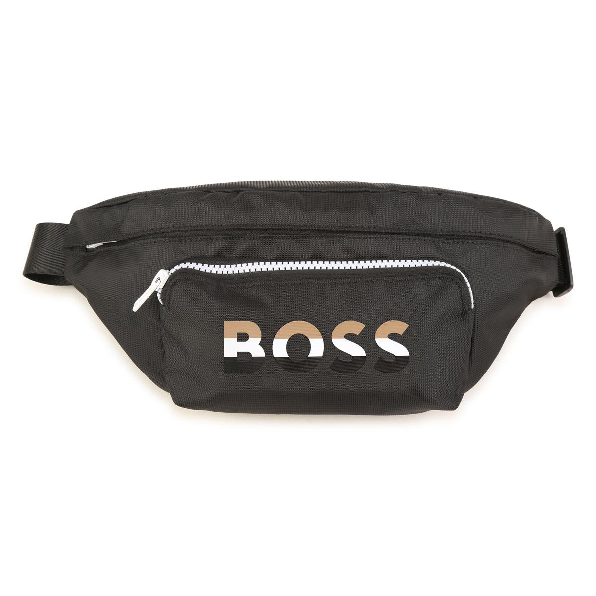 Boys & Girls Black Logo Belt Bag(38x8cm)