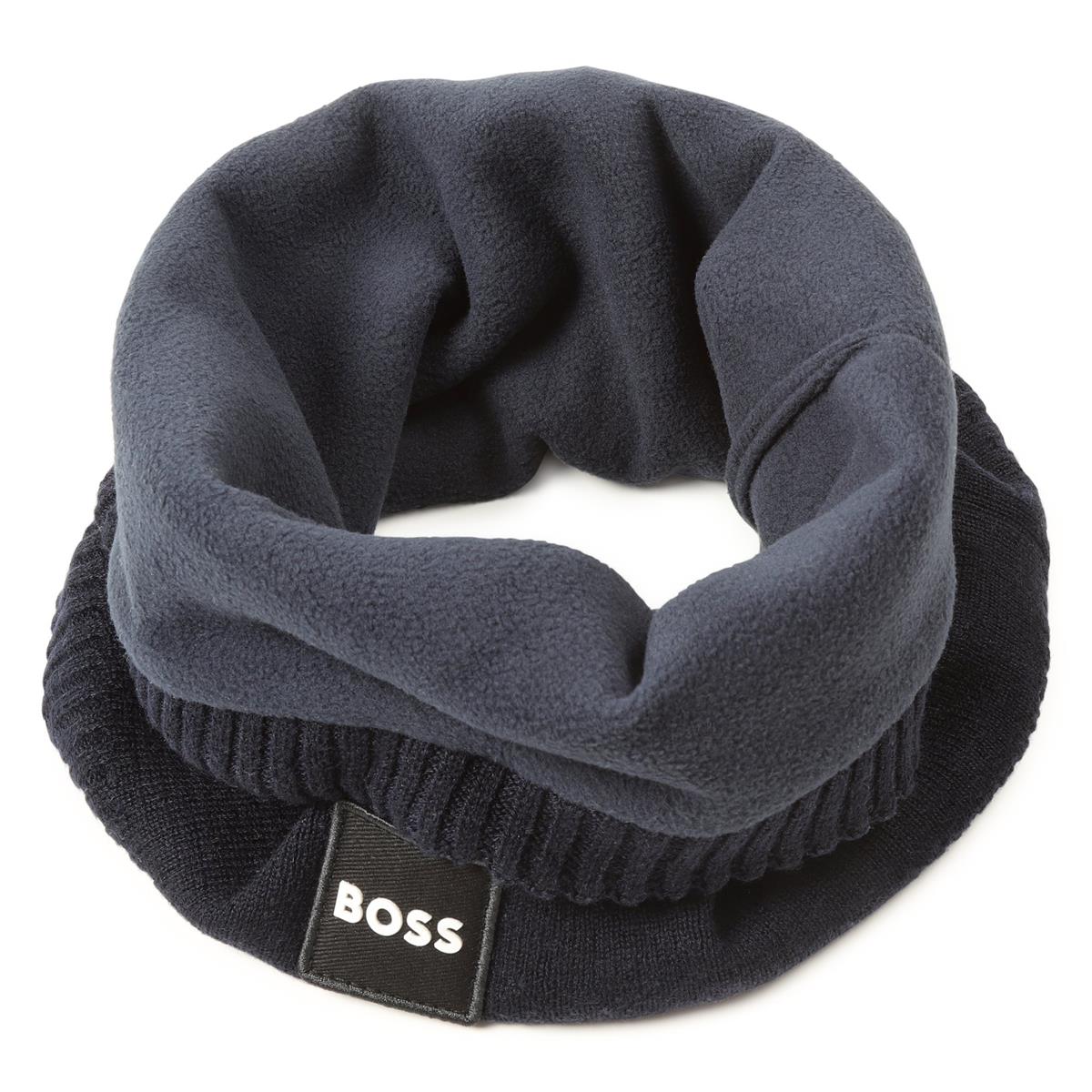Boys Blue Logo Scarf