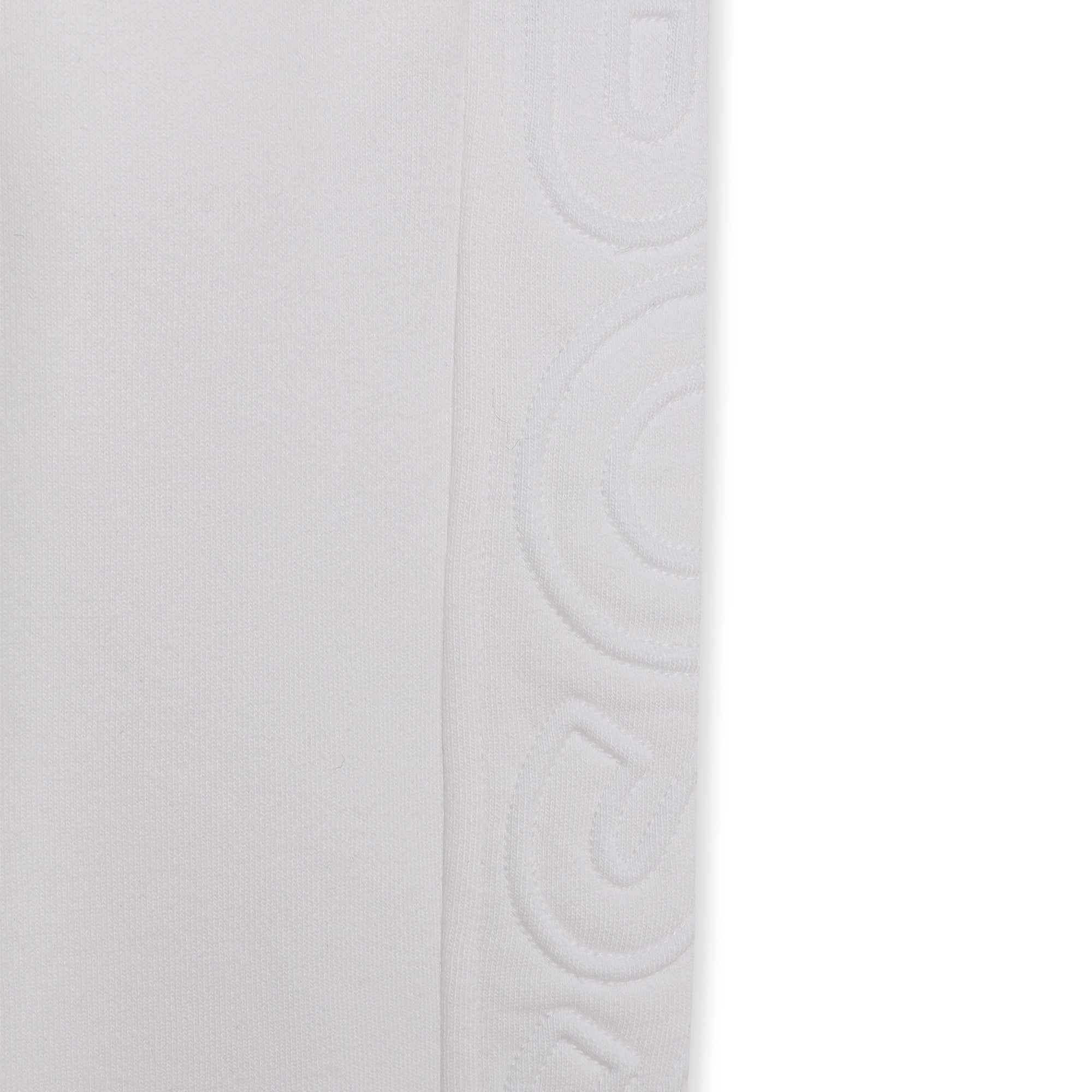 Boys White Cotton Trousers