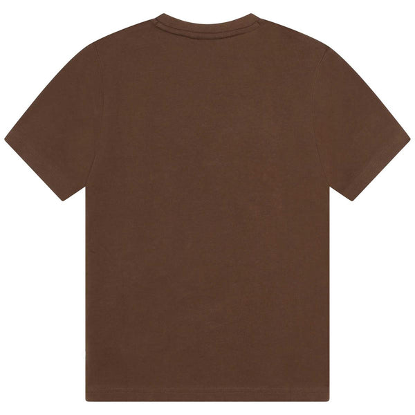 Boys Camel Logo Cotton T-Shirt