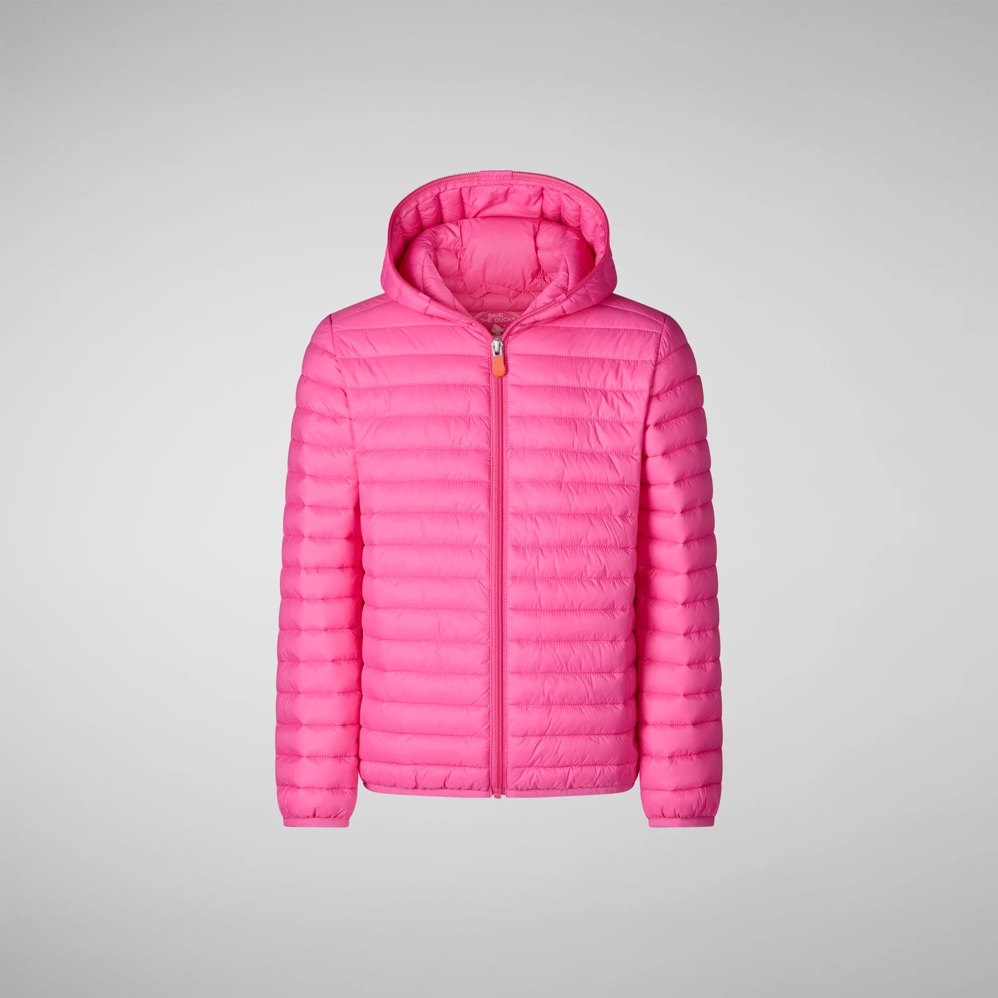 Boys & Girls Pink Hooded Padded Jacket