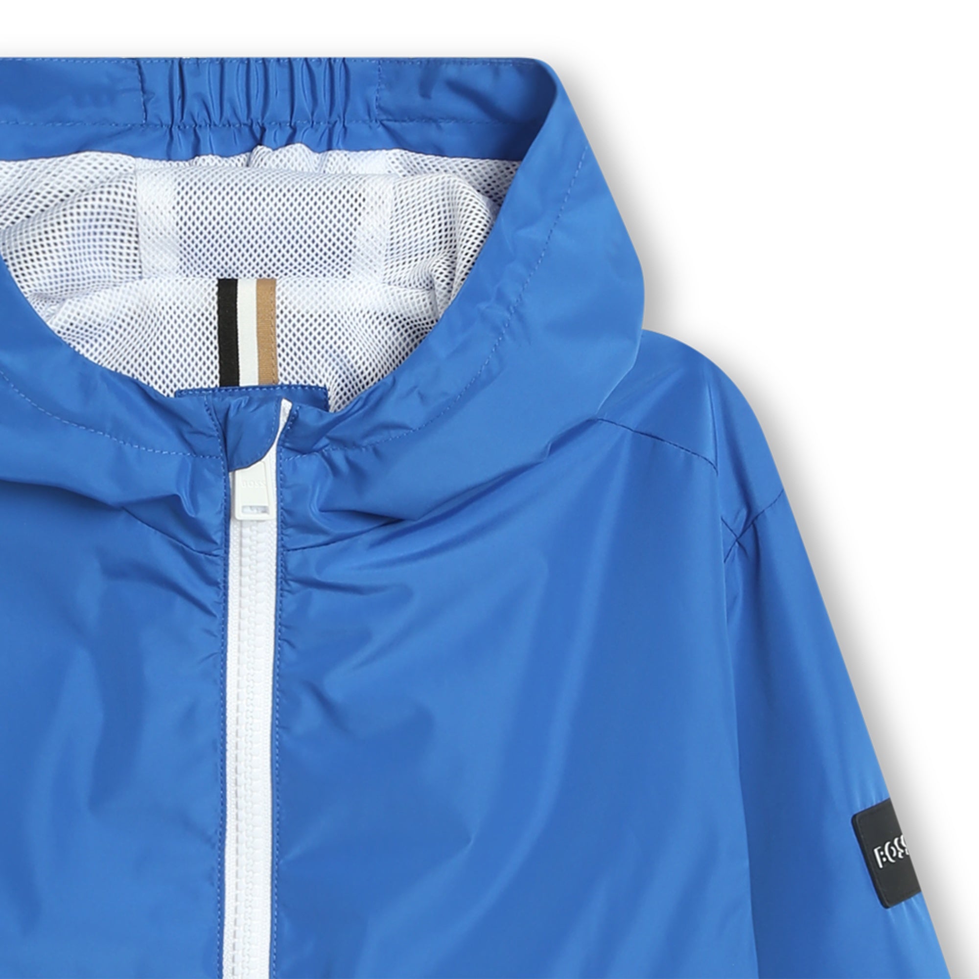 Boys Blue Zip-Up Jacket