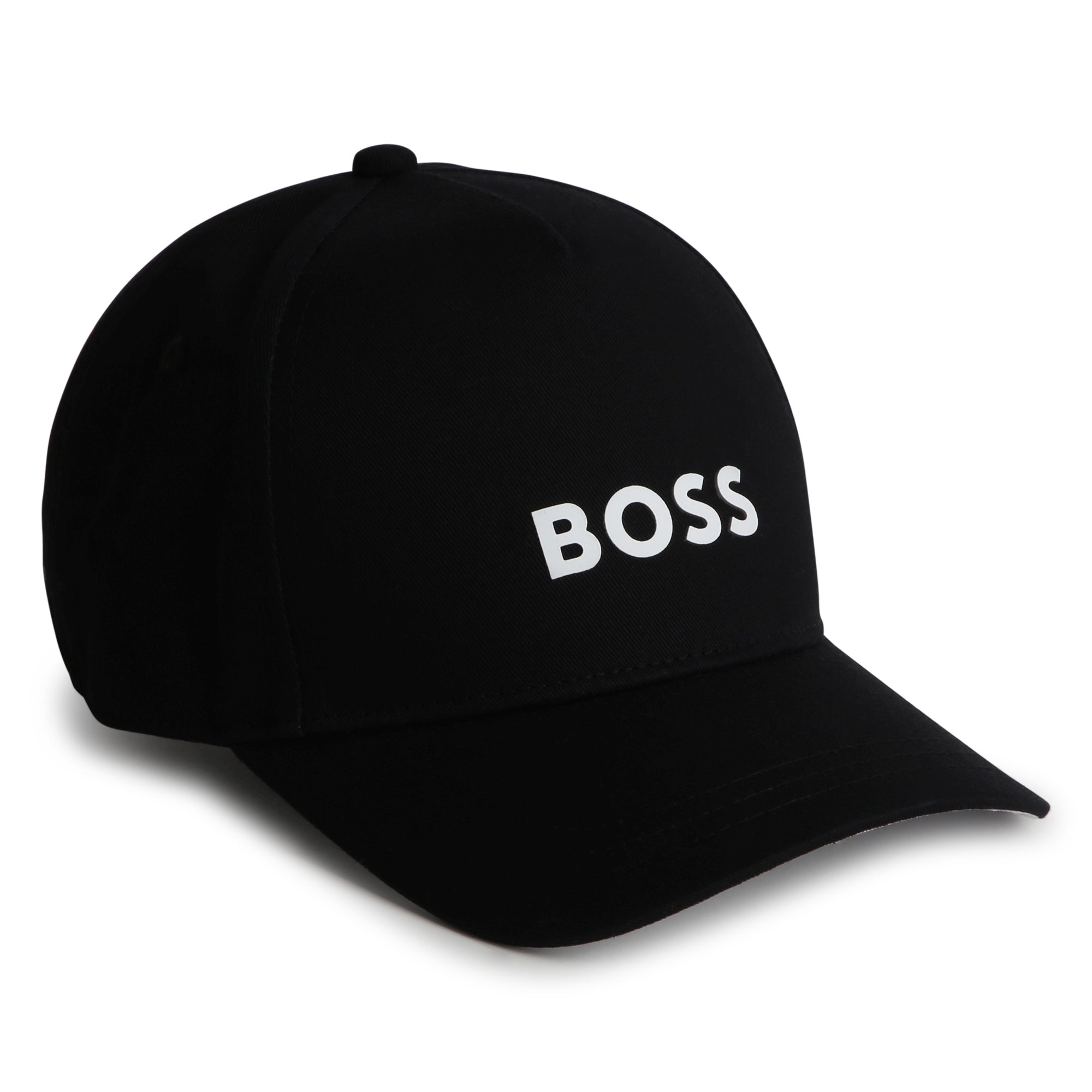 Boys Black Logo Baseball Cap