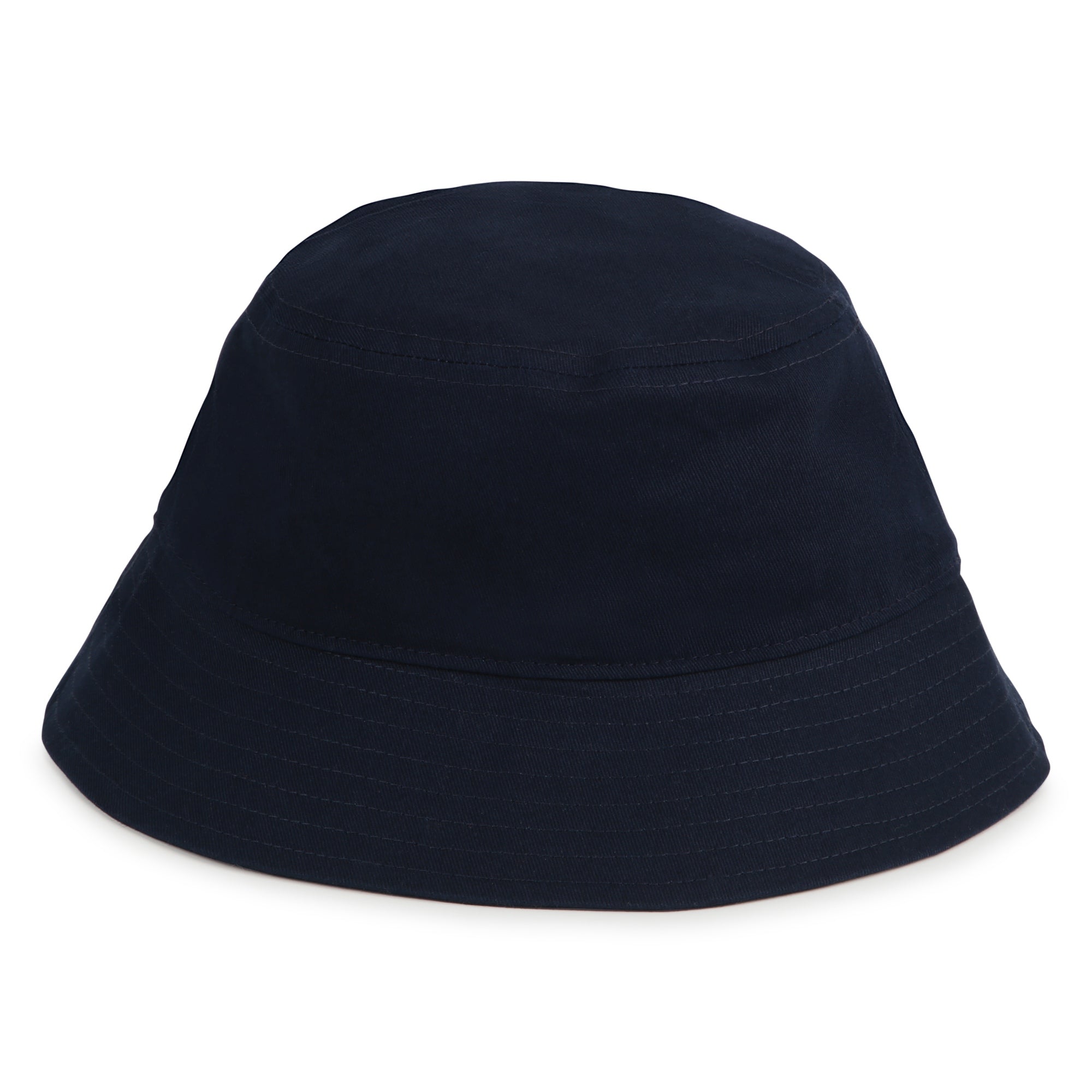 Boys Navy Logo Bucket Hat