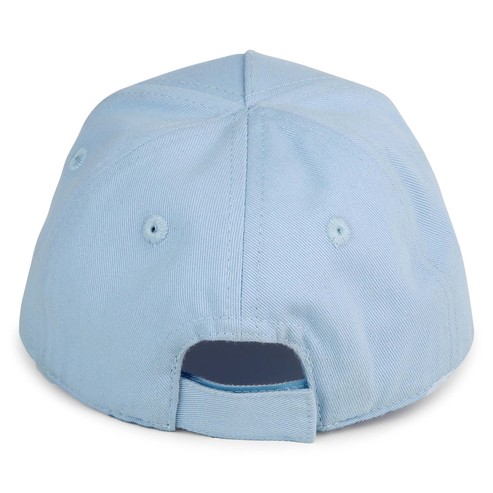 Baby Boys Light Blue Logo Baseball Cap