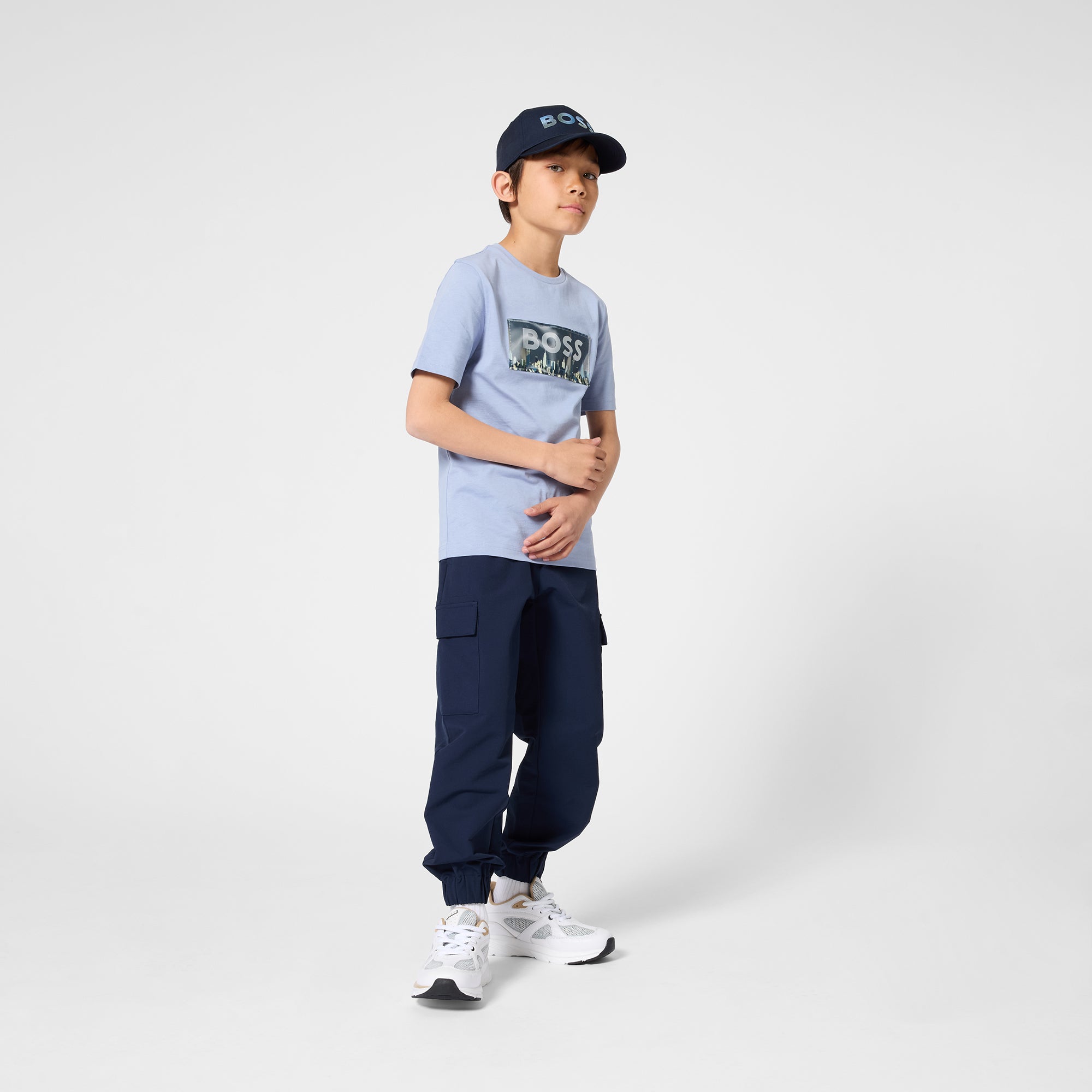 Boys Dark Blue Trousers