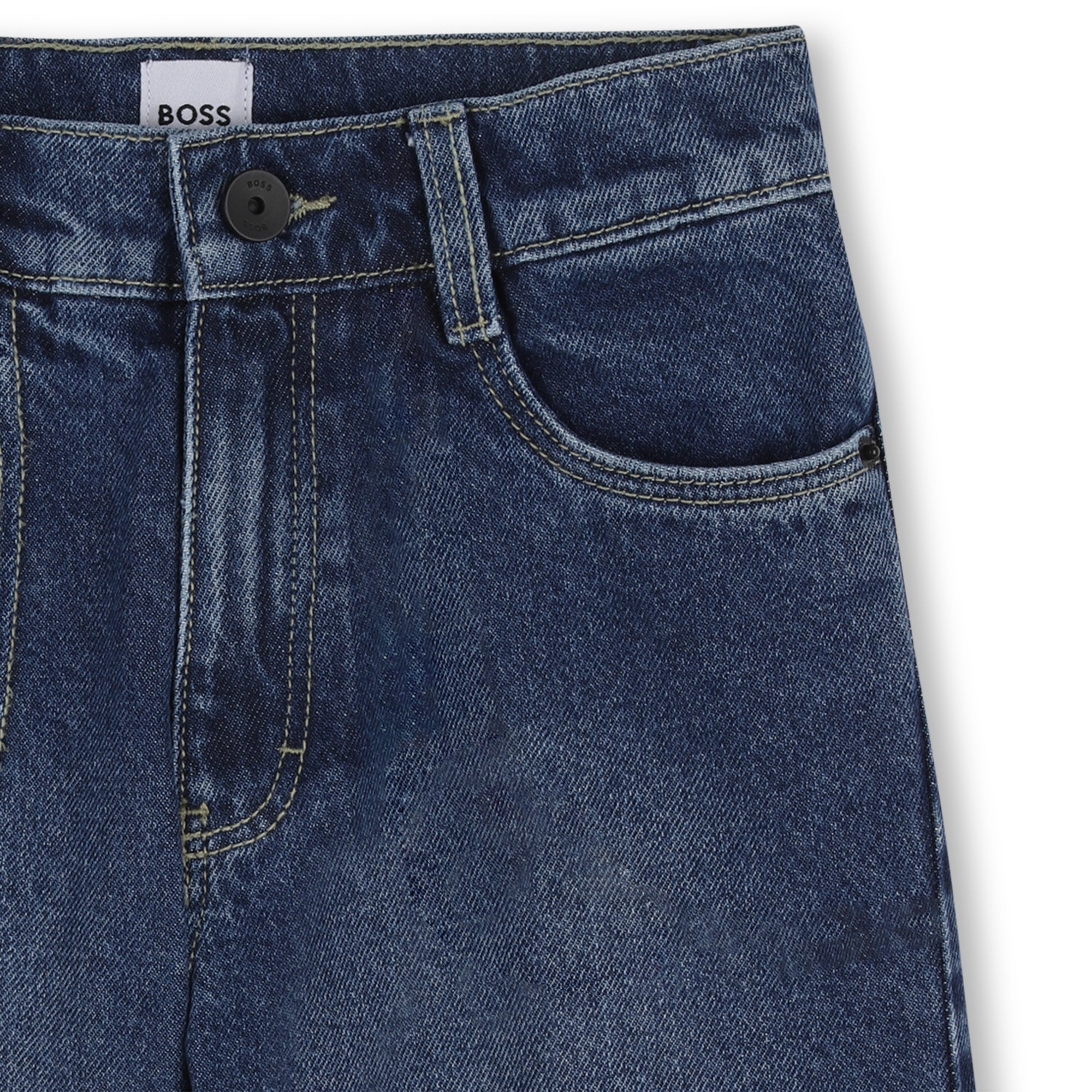 Boys Blue Denim Shorts