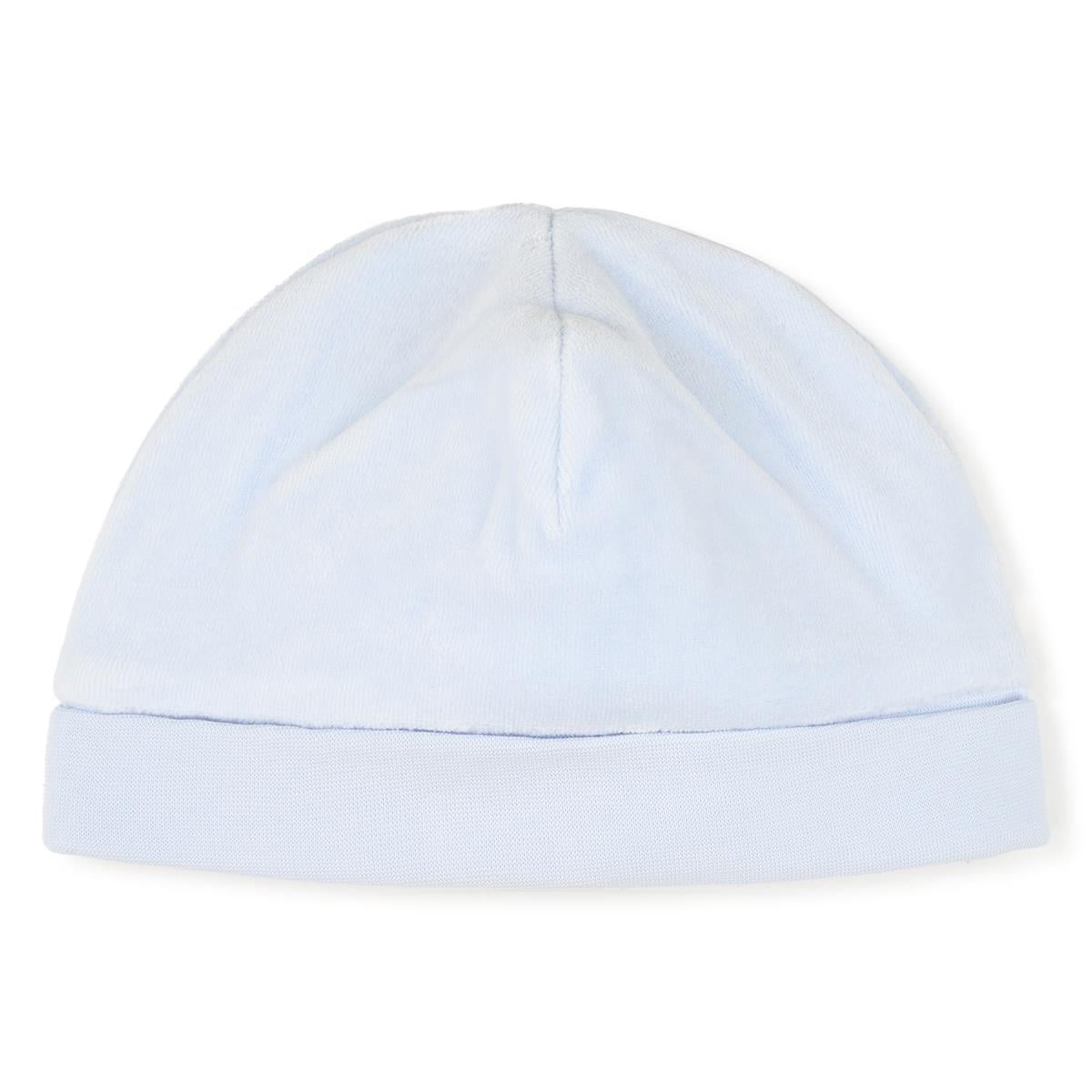 Baby Boys & Girls Blue Cotton Hat