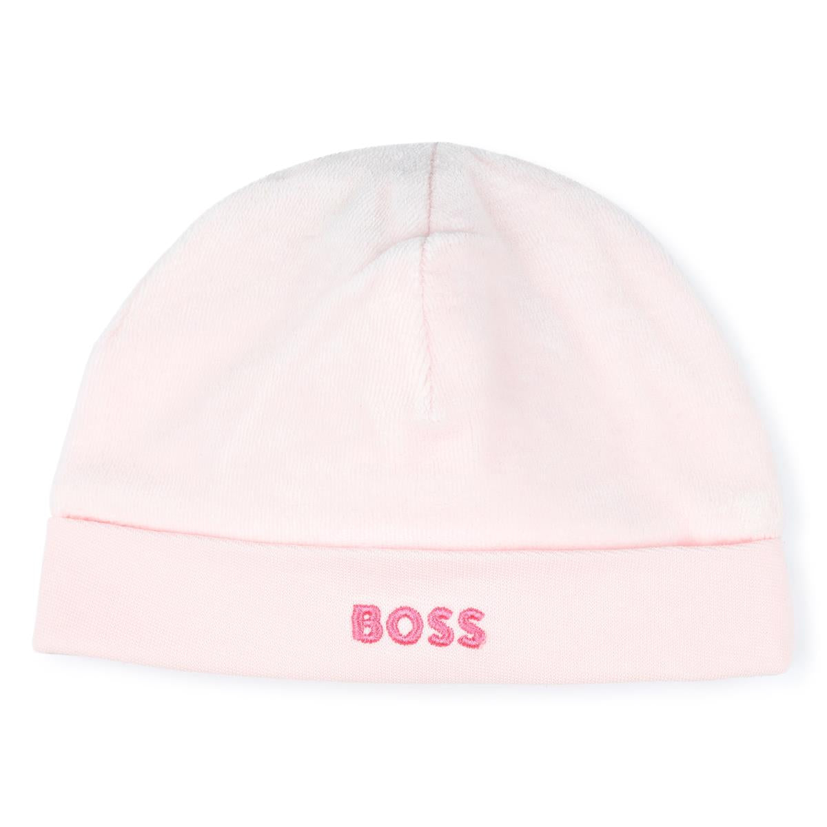 Baby Girls Pink Cotton Hat