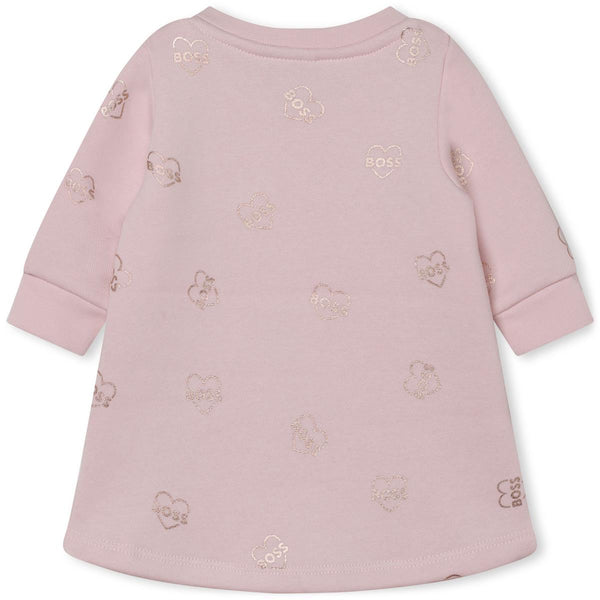Baby Girls Pink Cotton Dress