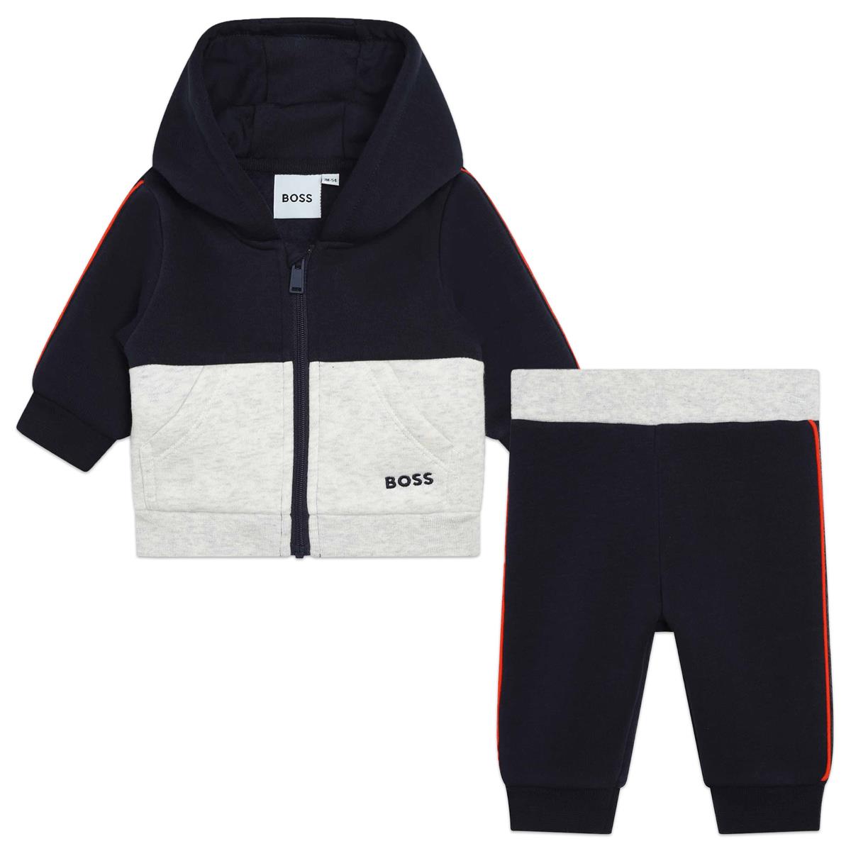 Baby Boys Blue Cotton Set