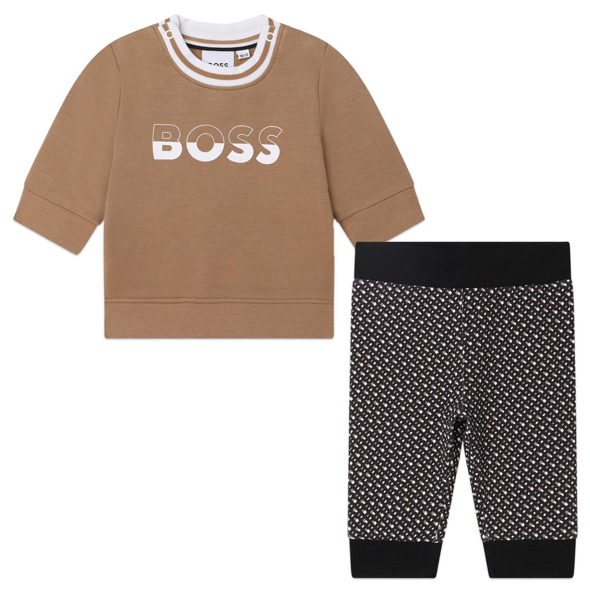 Baby Boys Camel Cotton Set