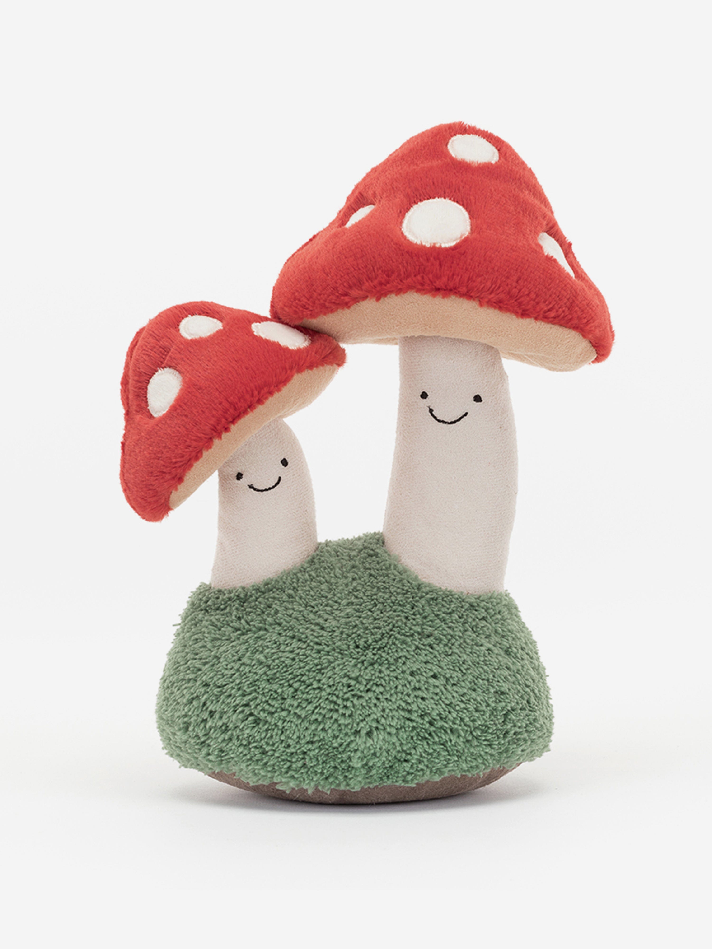 Amuseables Pair of Toadstools Soft Toy in Multicolour (25 CM)
