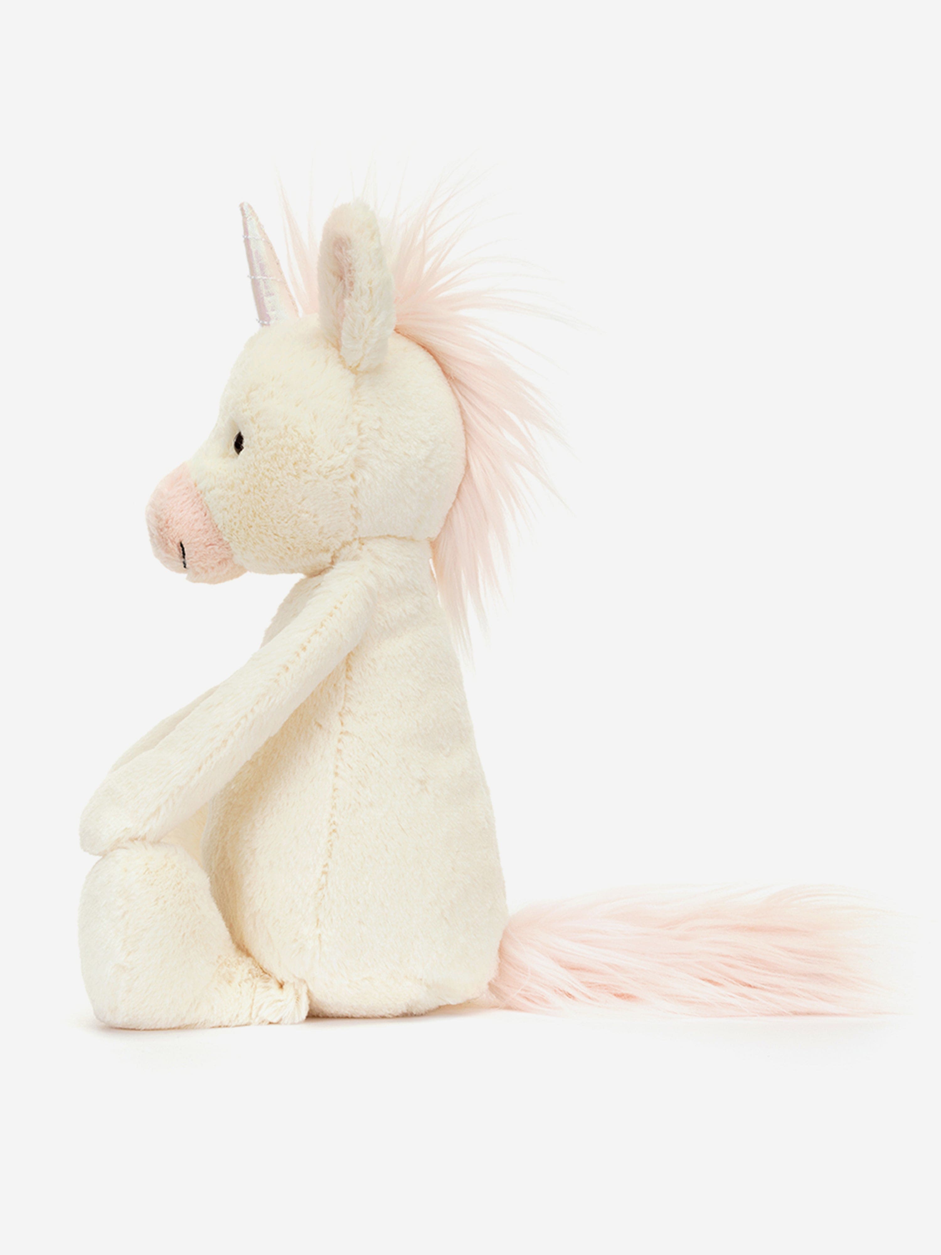 Bashful Unicorn Original Soft Toy in White (31 CM)