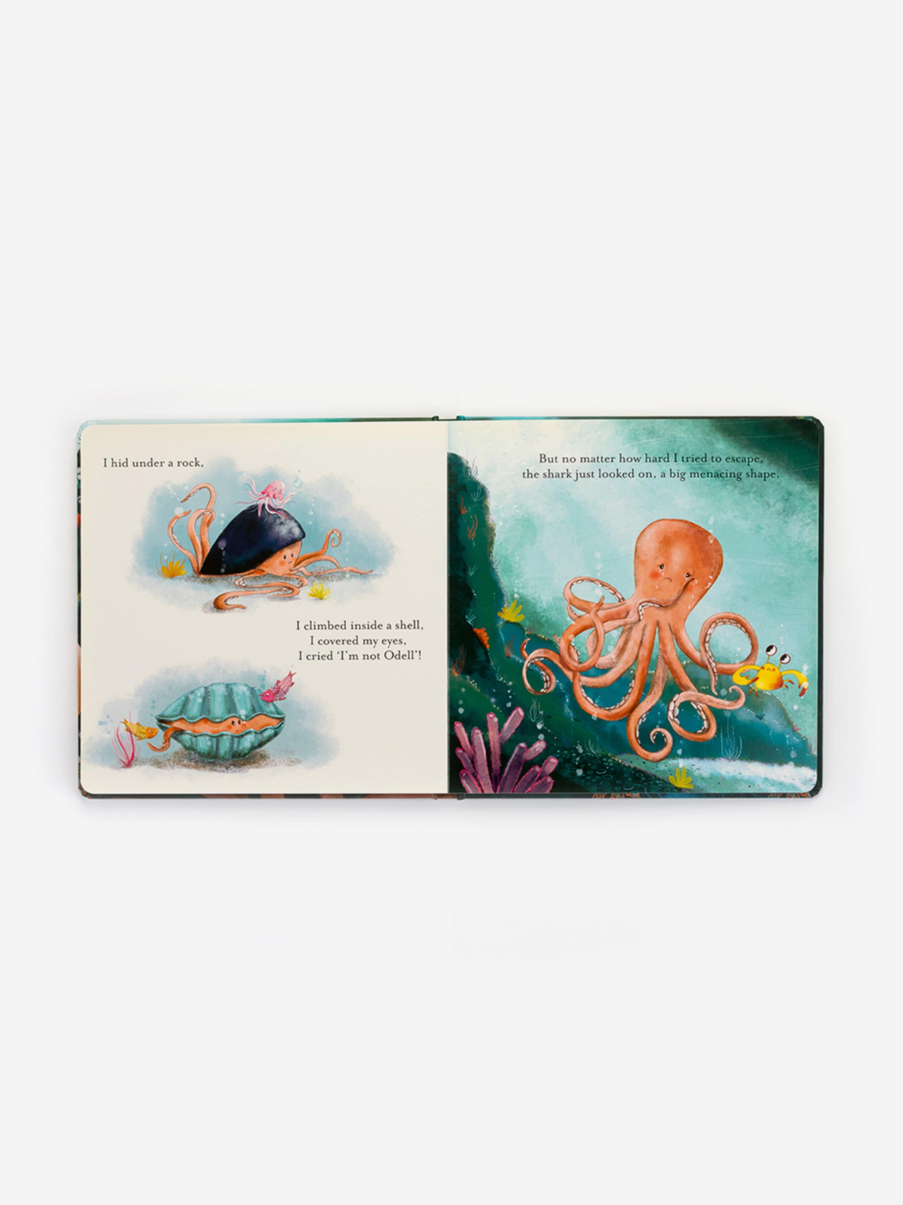 The Fearless Octopus Book in Blue