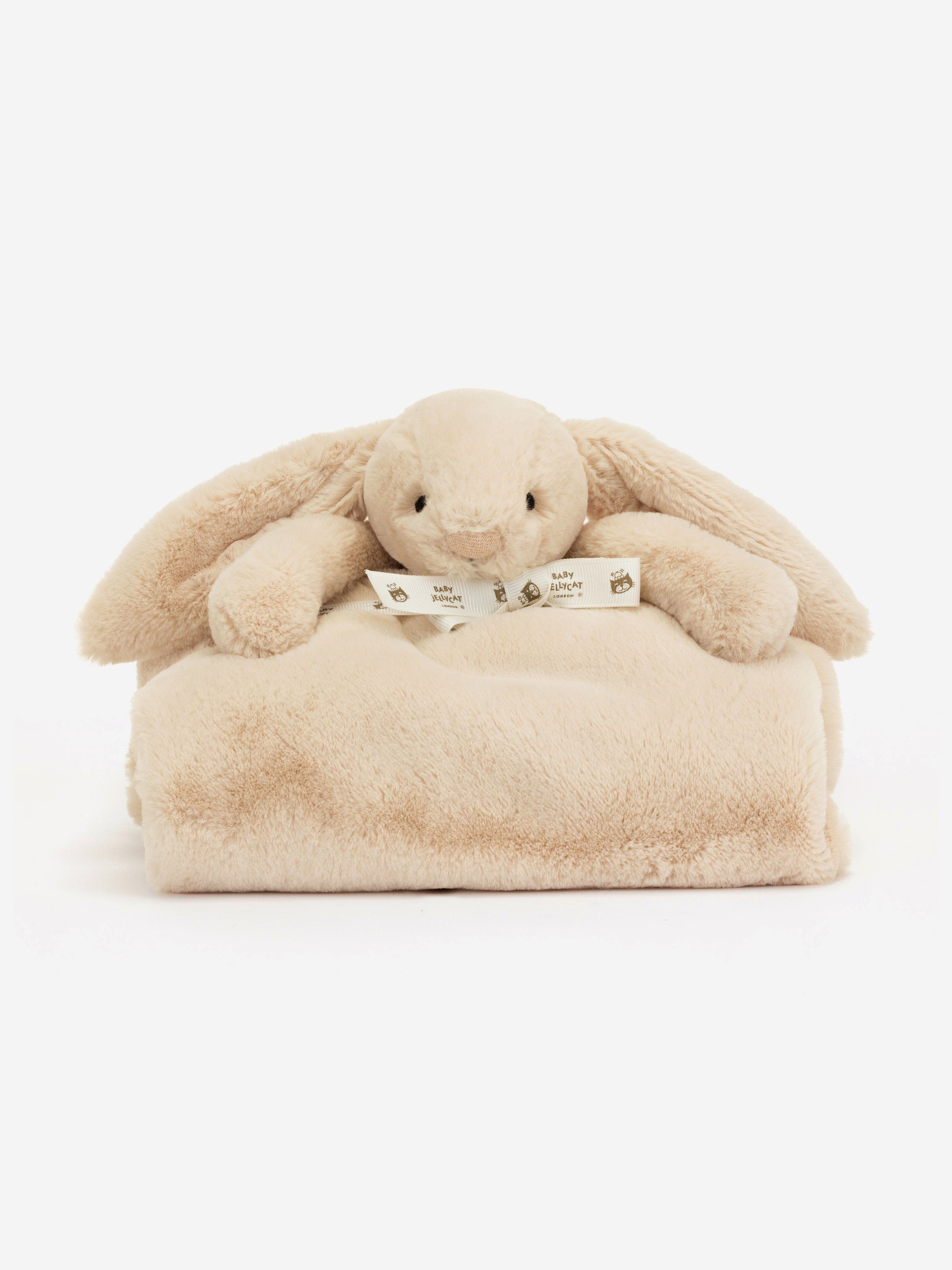 Bashful Luxe Willow Bunny Blanket in Ivory (70 CM)