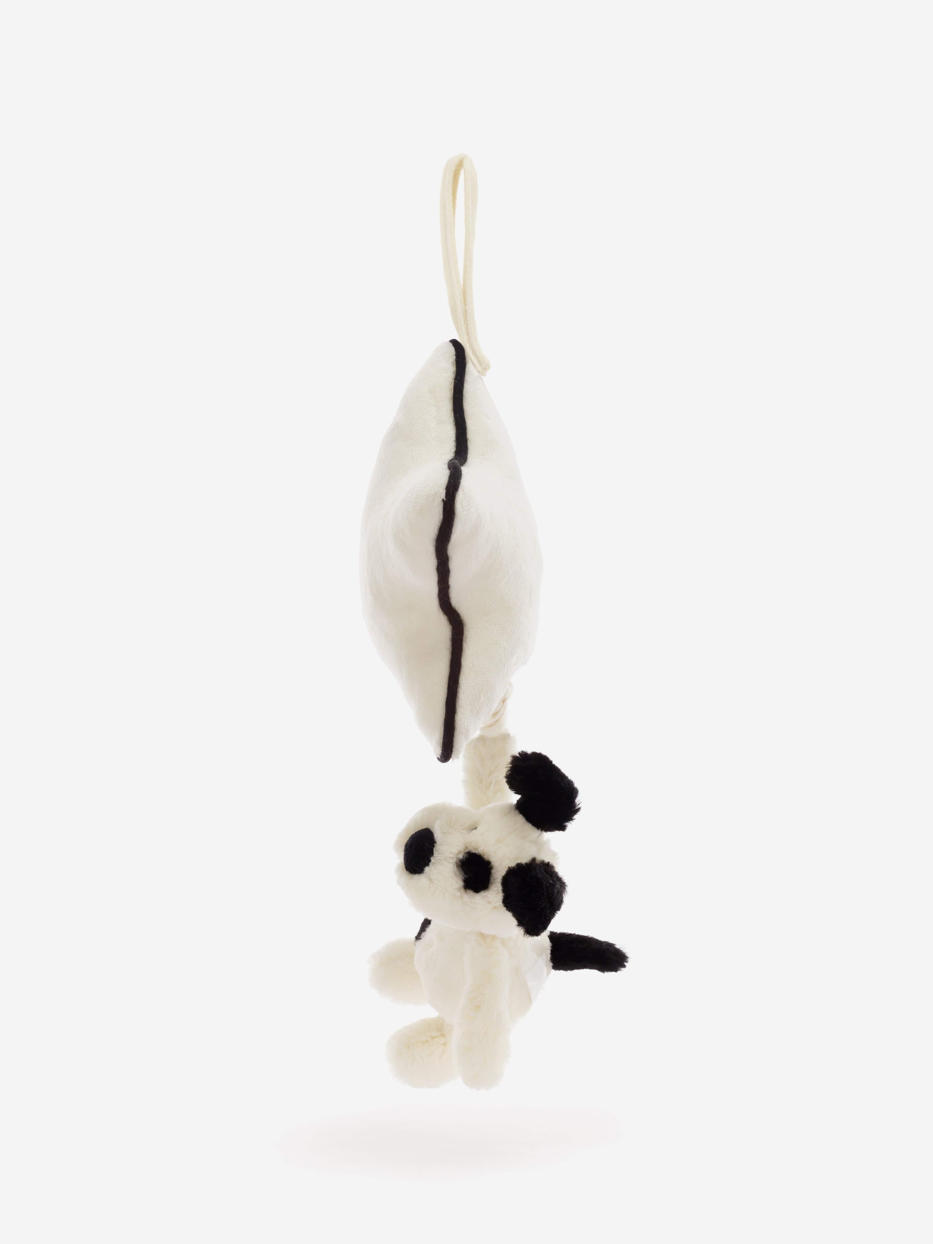 Bashful Puppy Musical Pull in White (30 CM)