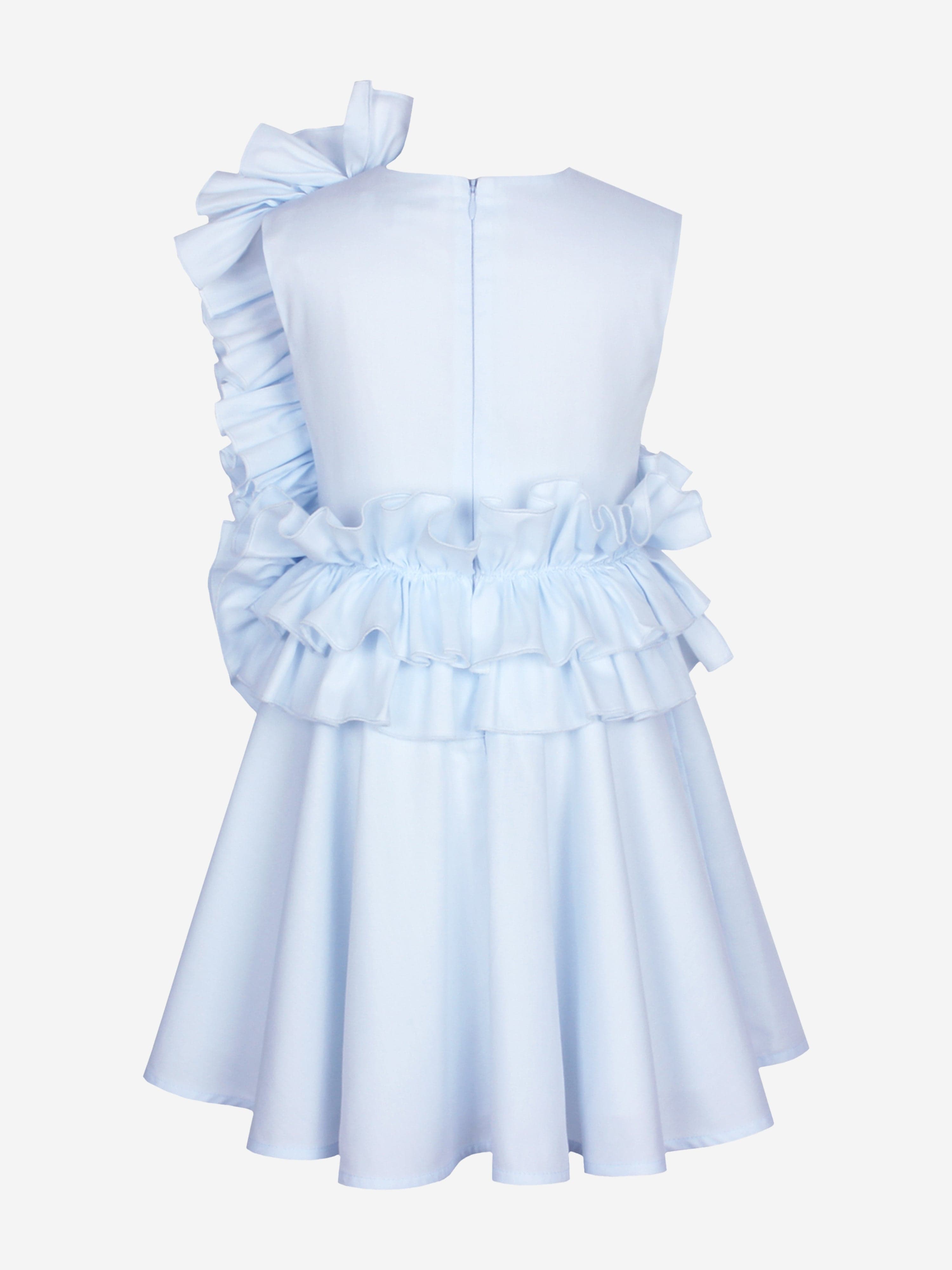 Girls Adage Dress in Blue