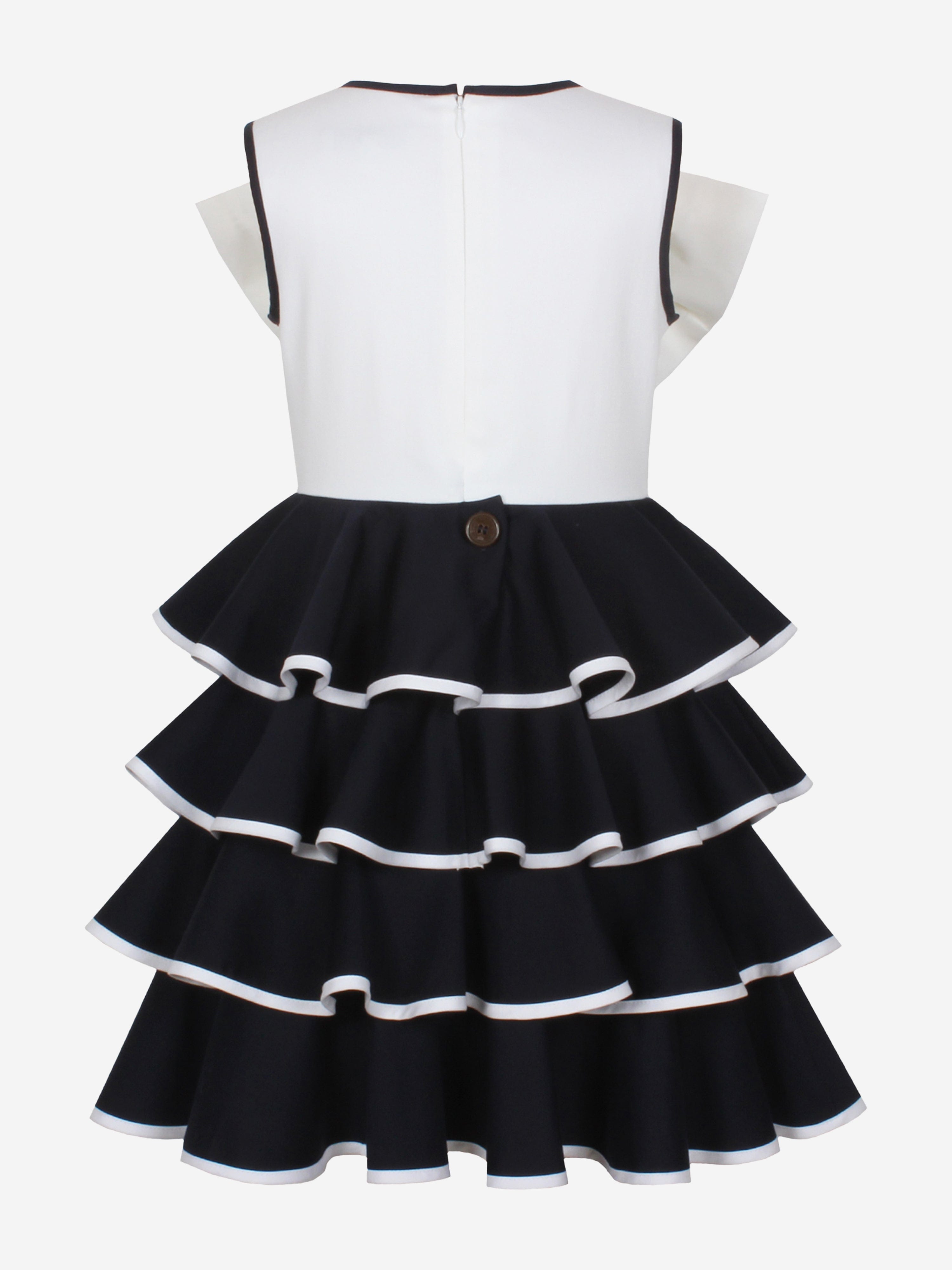 Girls Firebird Dress in Navy