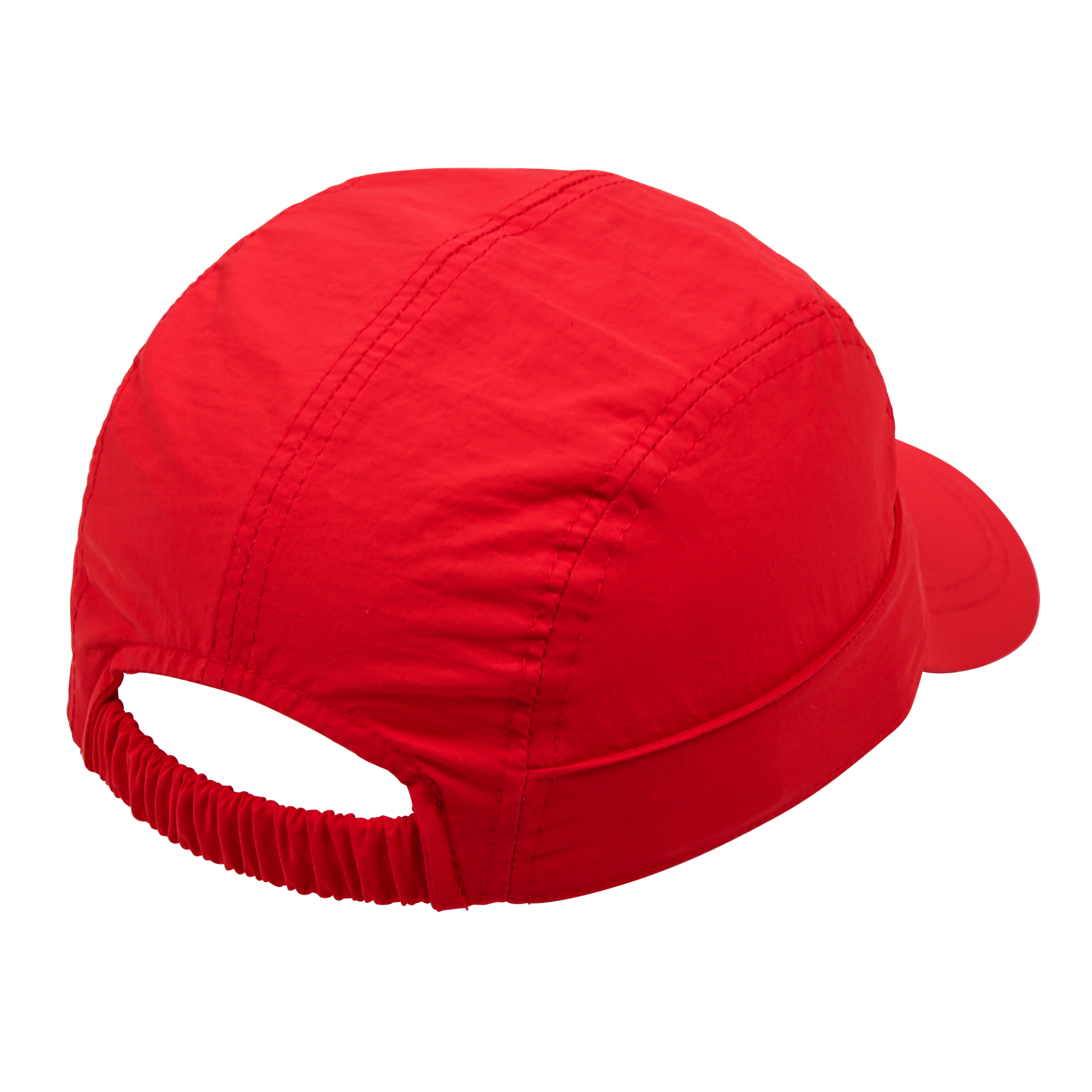 Boys & Girls Red Embroidery Sun Shield Cap