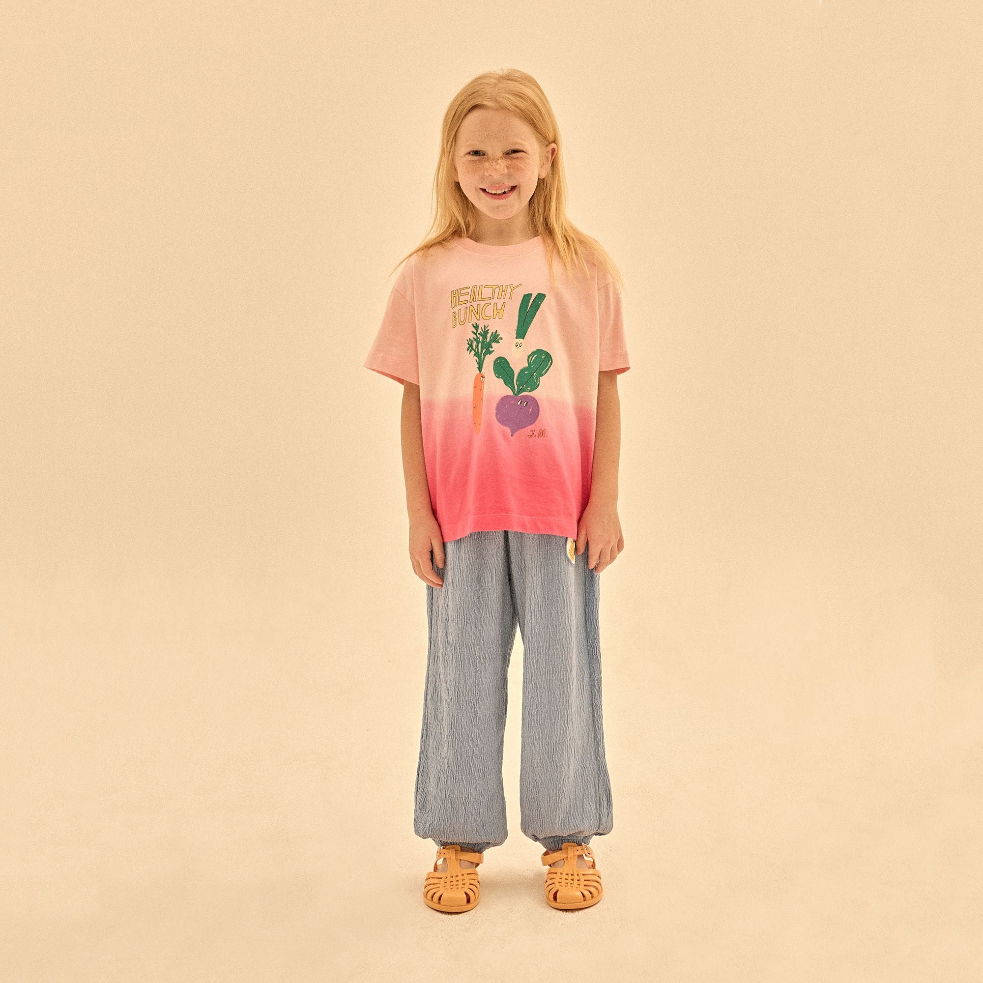 Boys & Girls Blue Cotton Trousers