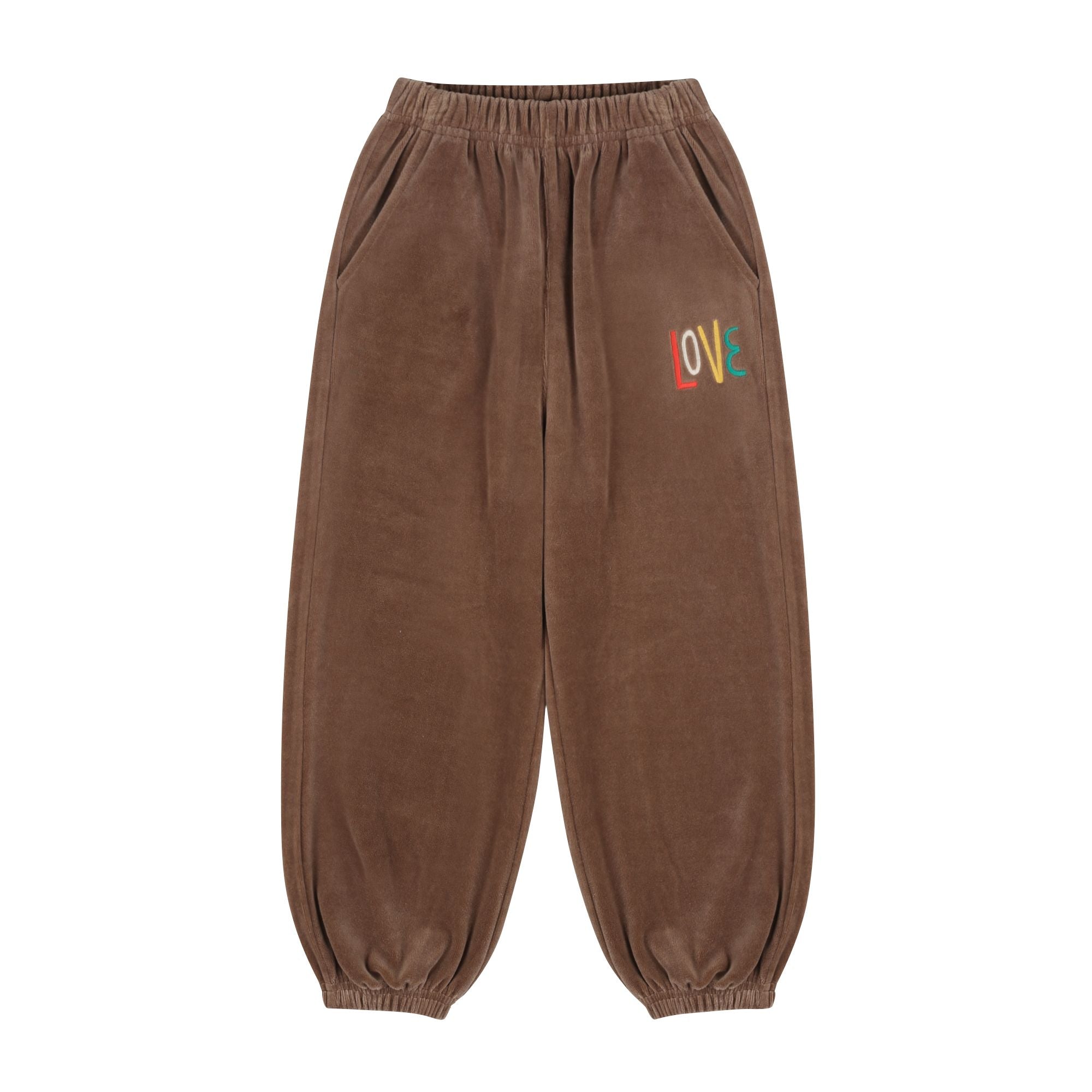 Boys & Girls Brown Velvet Trousers