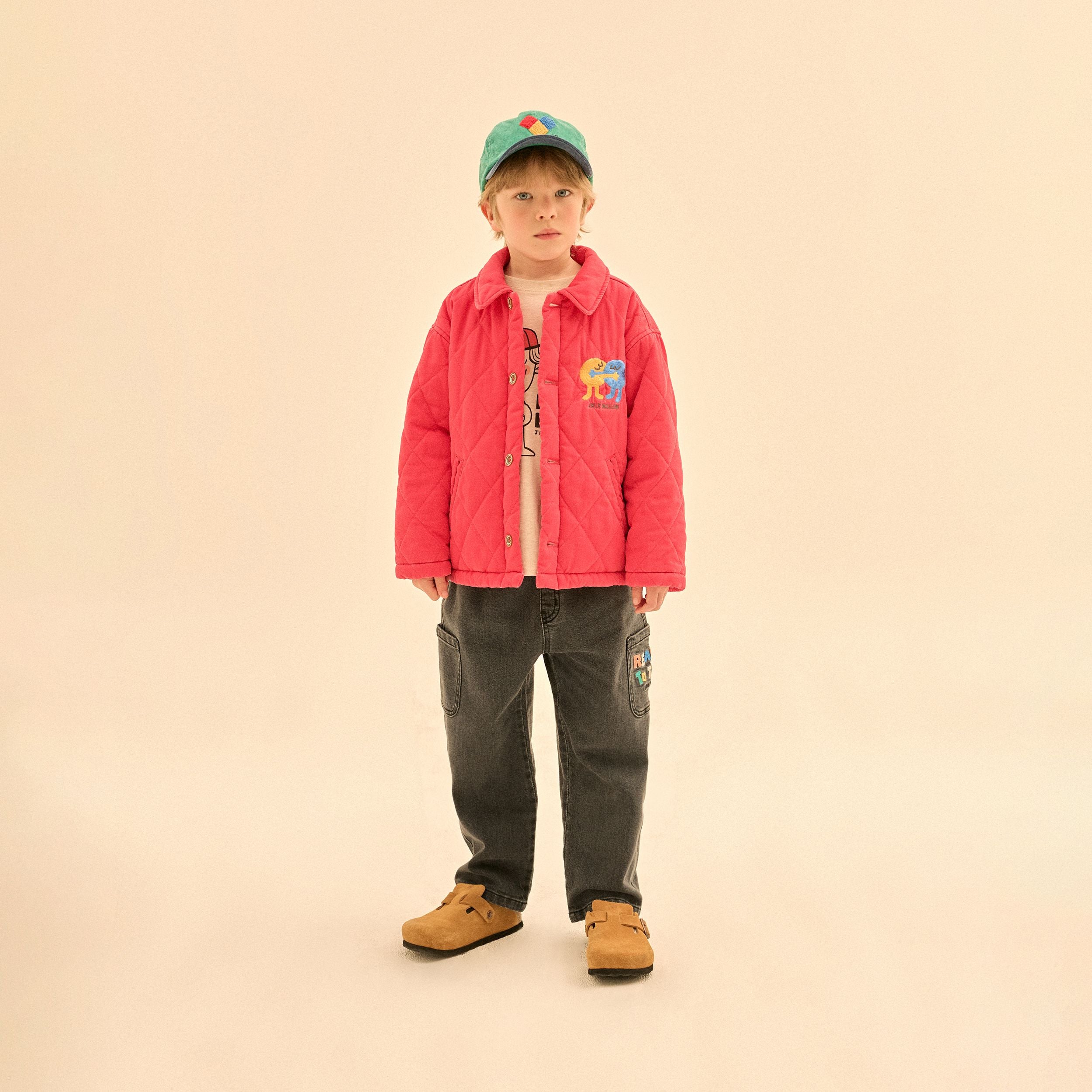 Boys & Girls Dark Grey Denim Trousers