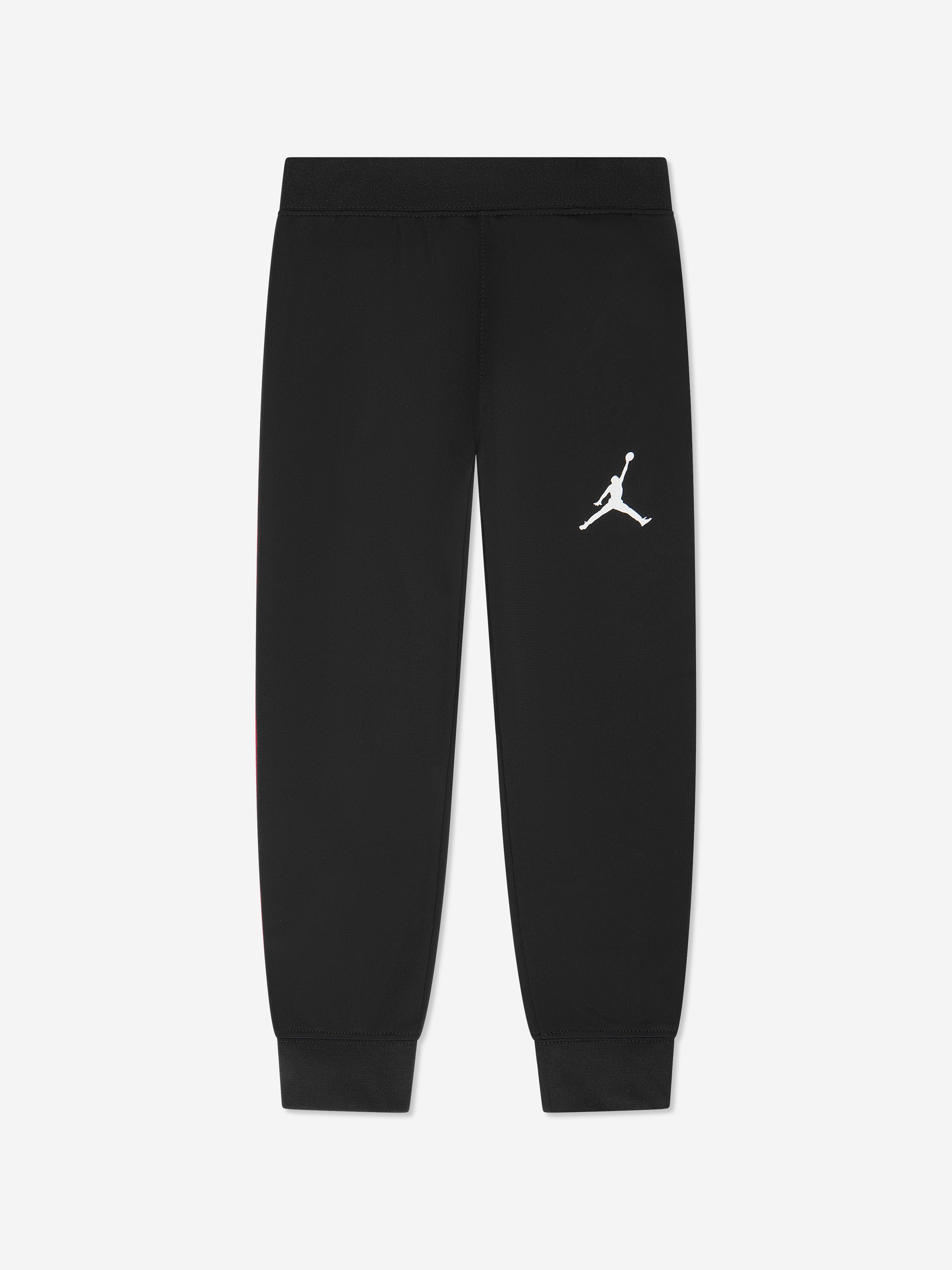 Kids Air Jordan Tricot Tracksuit in Black
