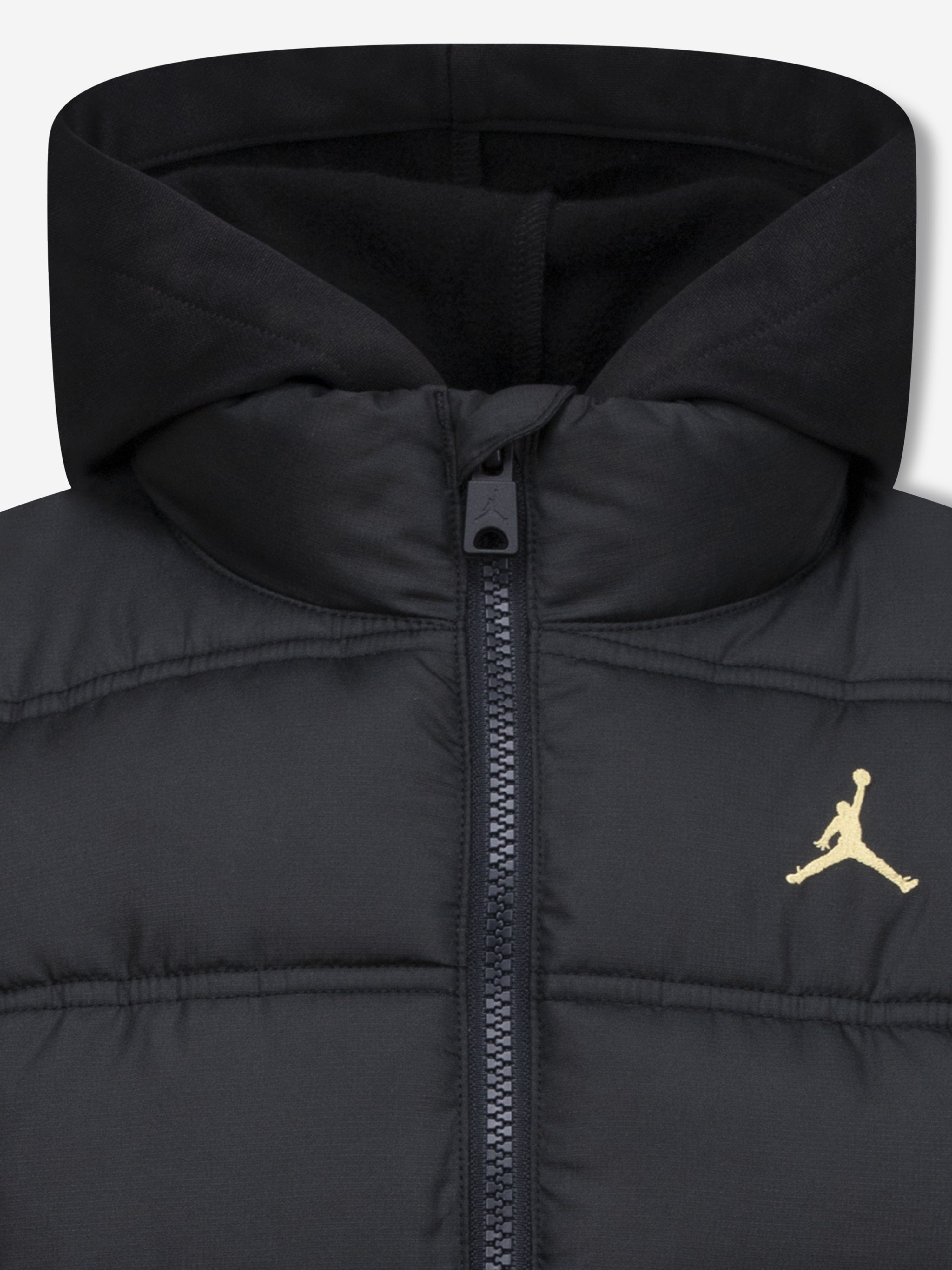 Jordan Boys 2-Fer Jacket in Black