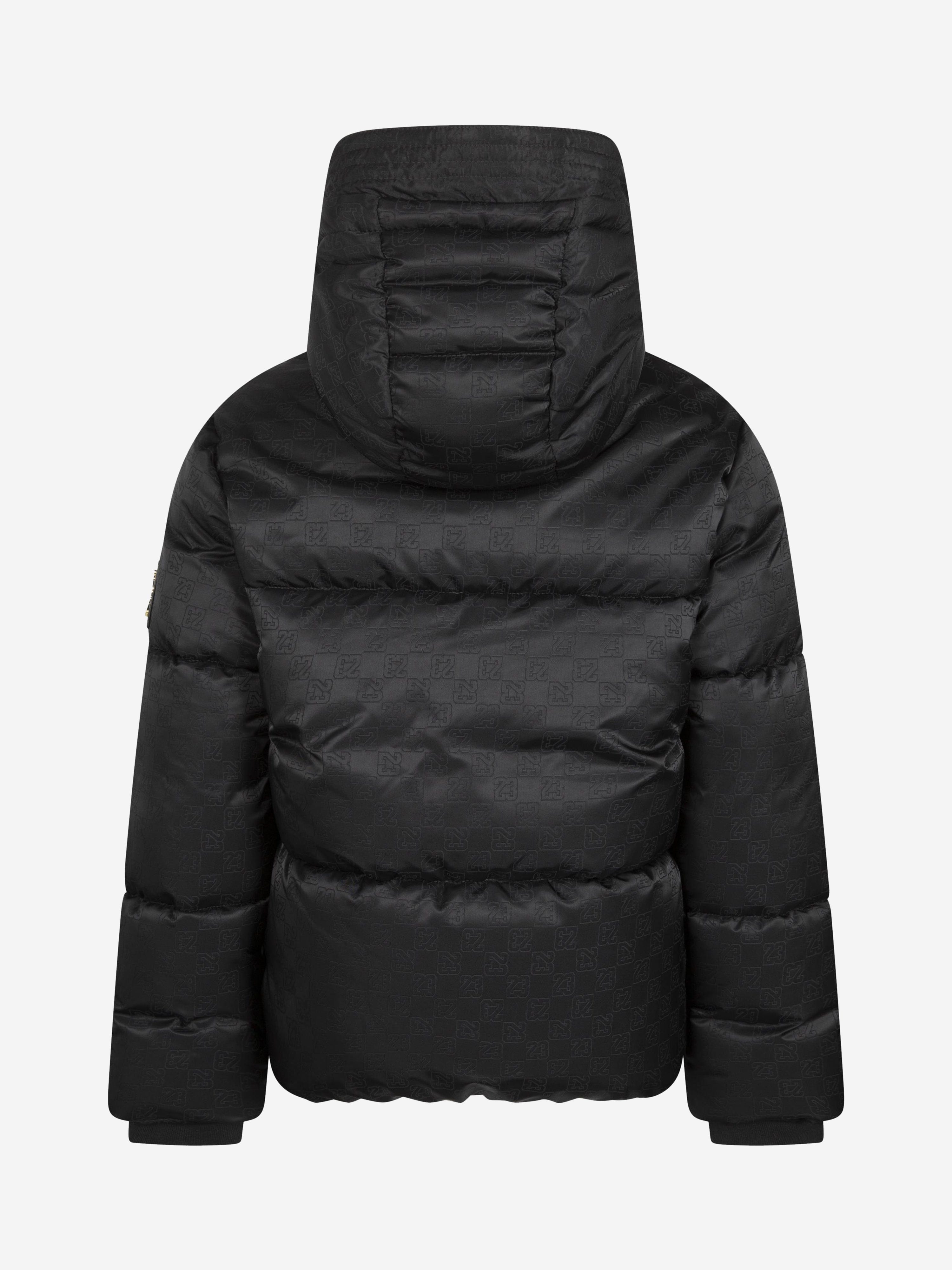 Kids 23 Jacquard Jacket in Black
