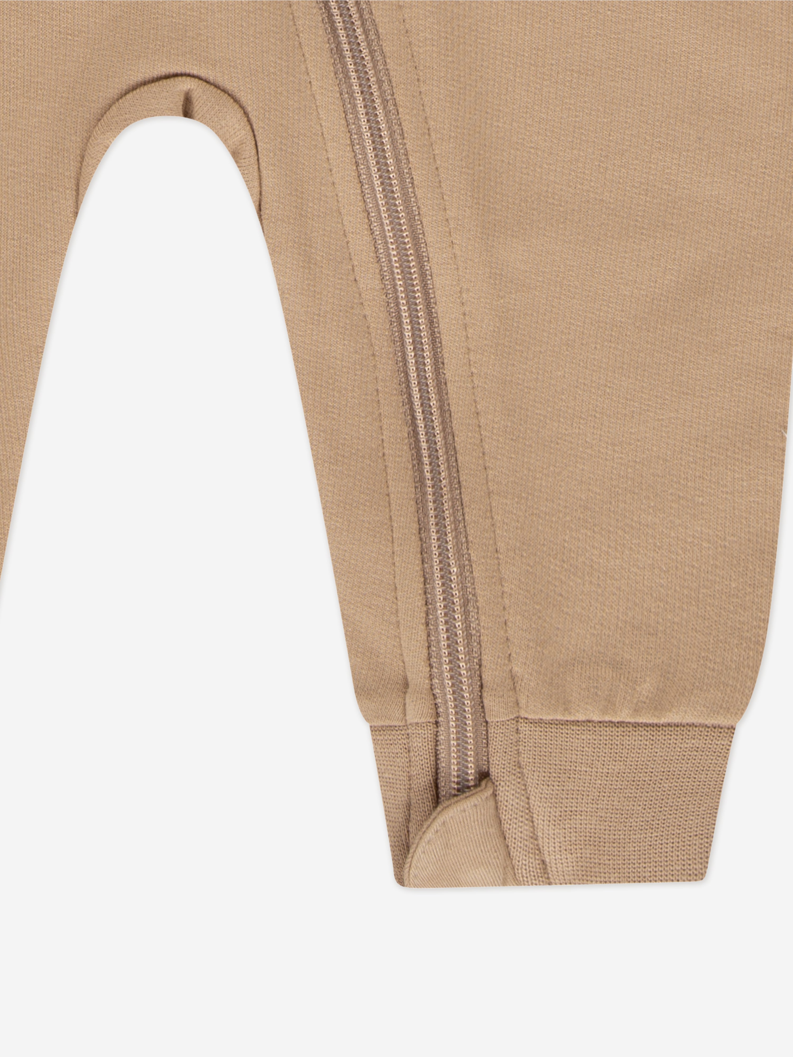 Baby Jumpman Coverall in Beige